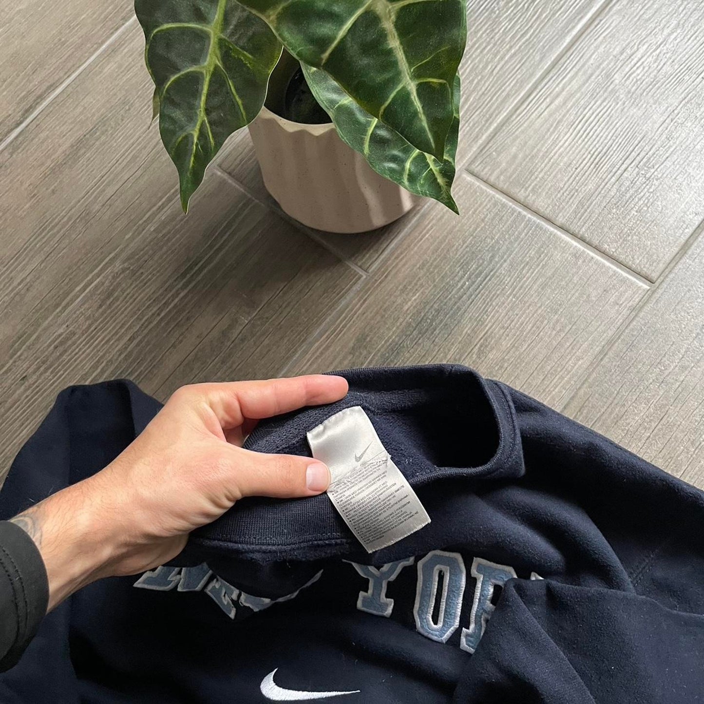 Y2K Nike New York boxy fit baggy sweatshirt