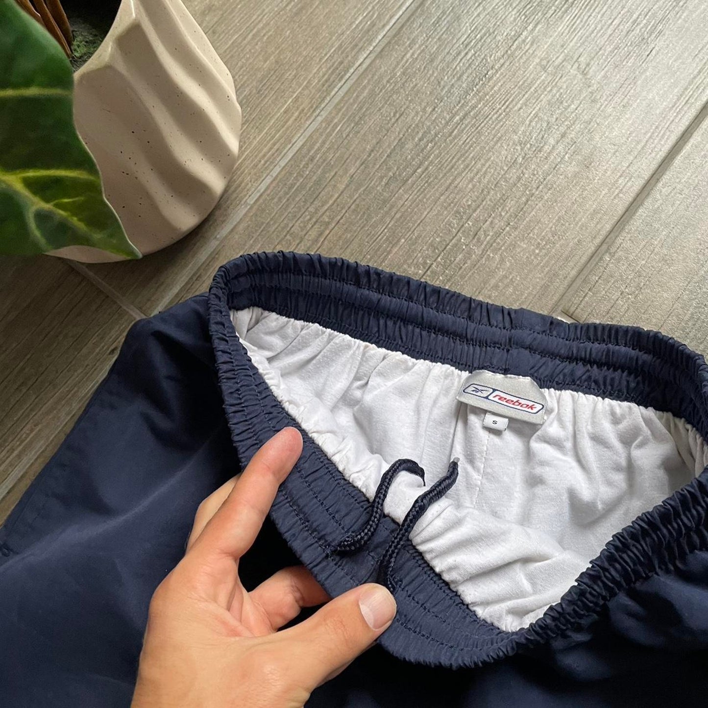 Reebok y2k baggy fit vintage blue sweatpants