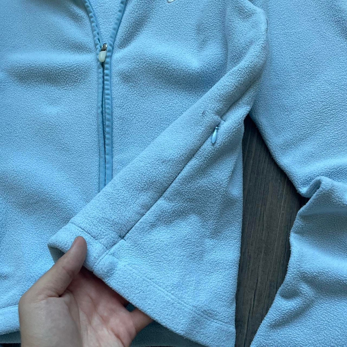 Nike vintage fleece zip hoodie