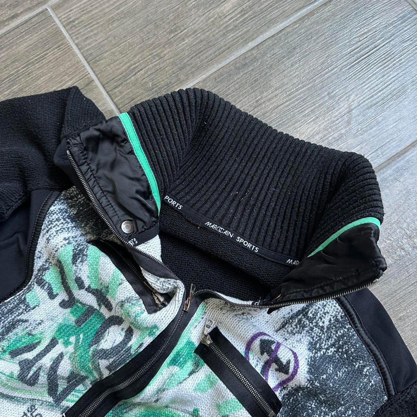 Y2k wmns S acrylic riri jumper