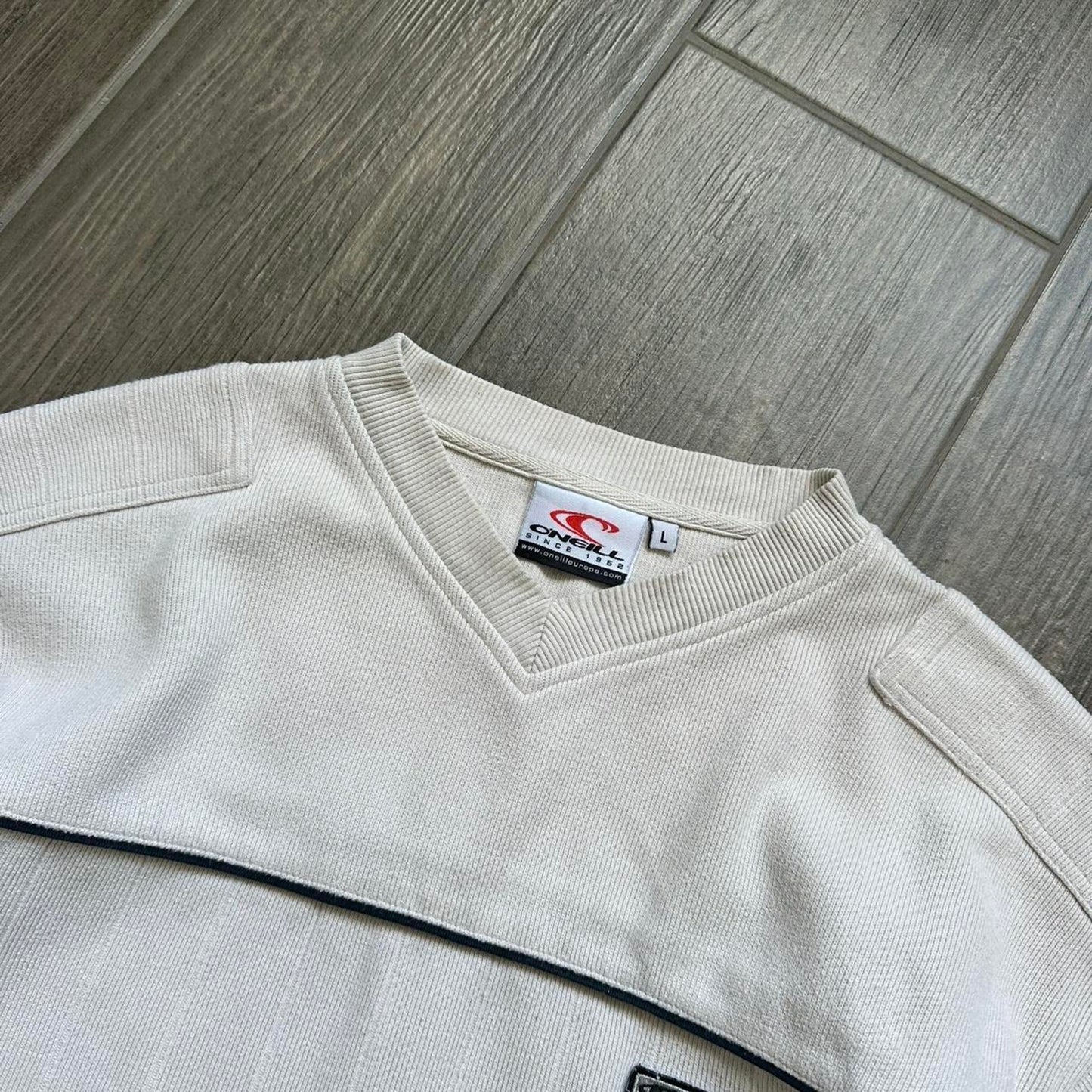 Oneill y2k surf-wear cotton L sweatshirt