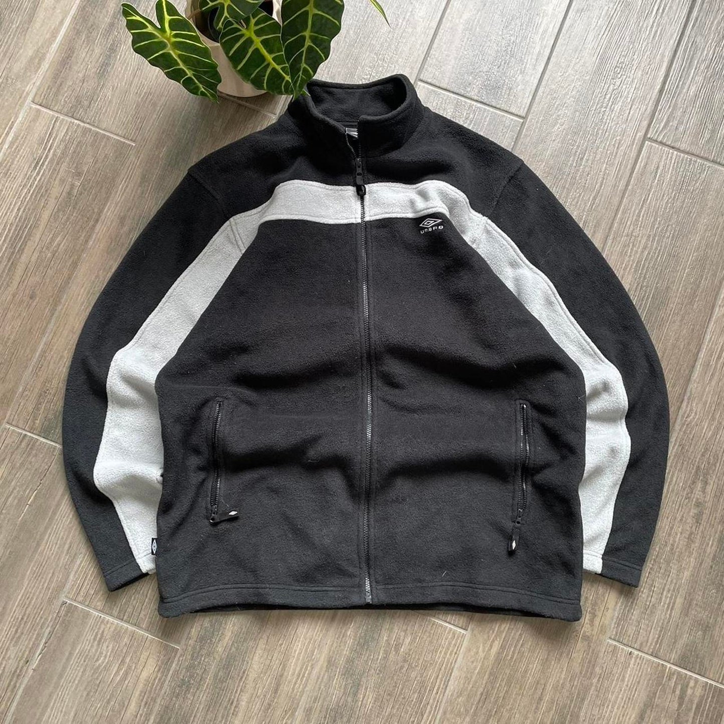 Umbro y2k fleece zip jumper