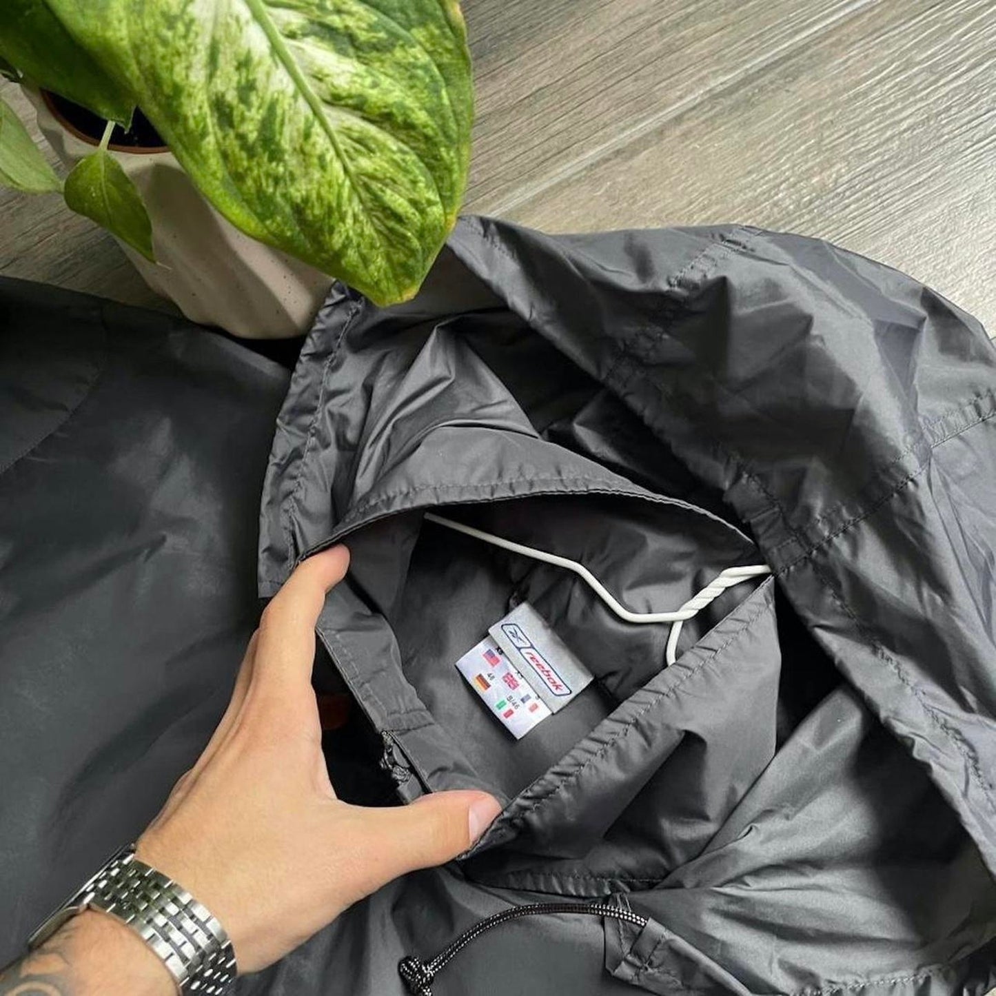 Reebok light vintage baggy y2k jacket