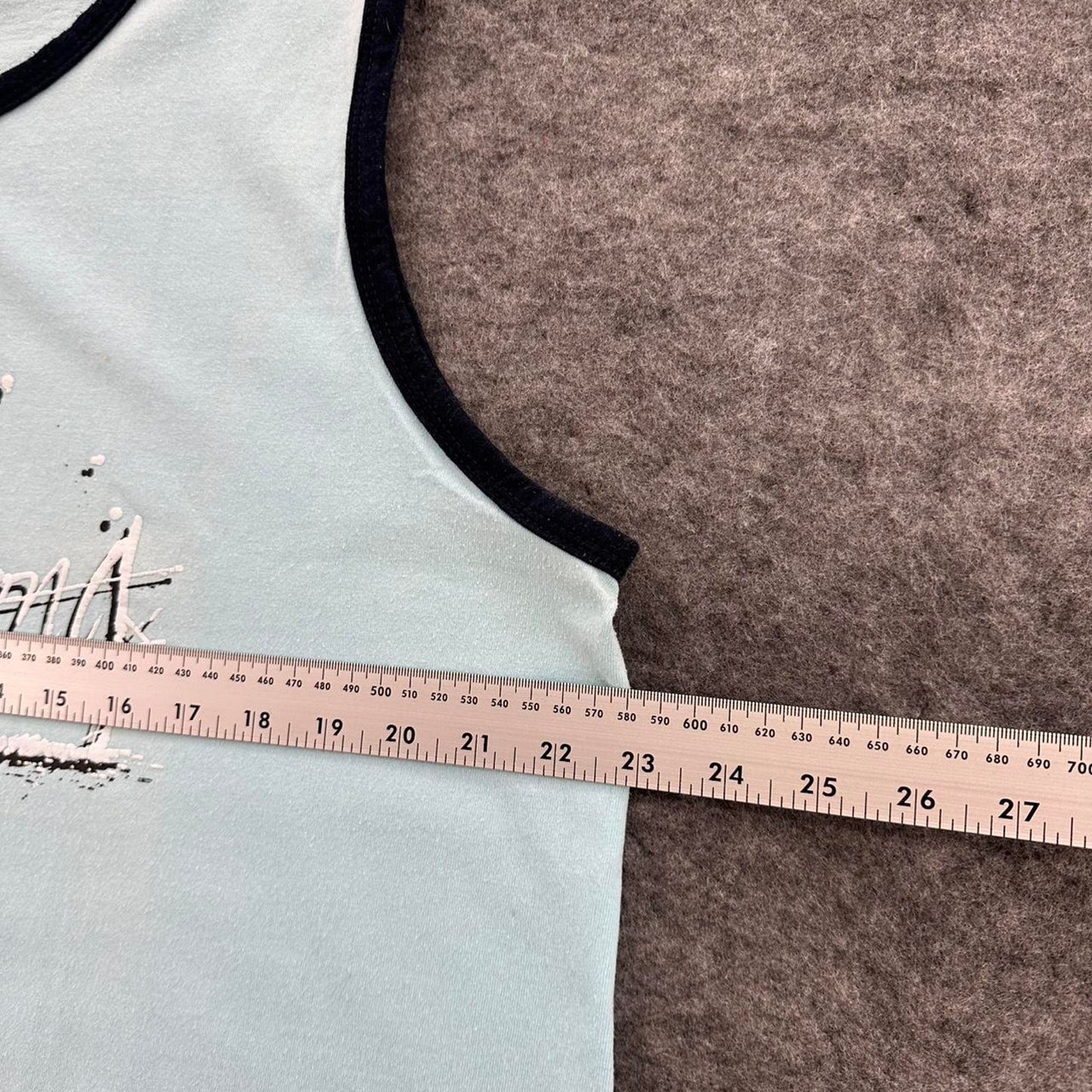 Billabong blue white tank