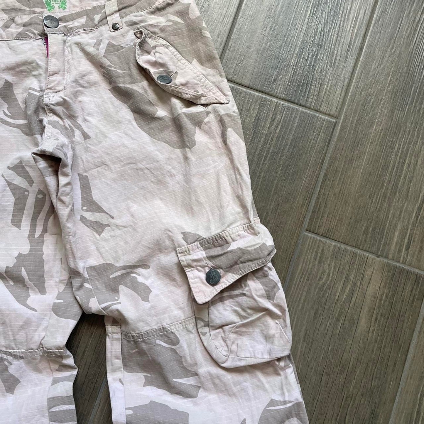 Vintage cargo multi-pocket avant-garde vintage baggy pants