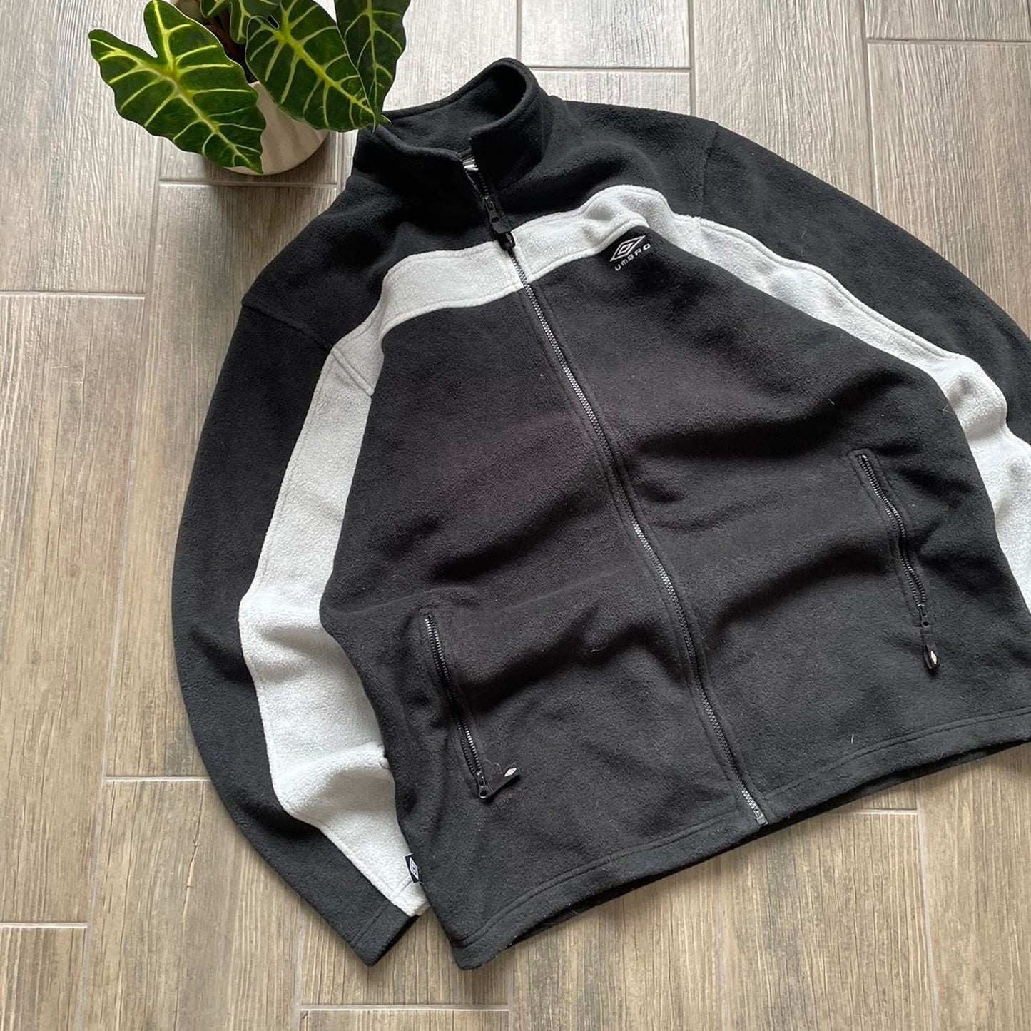 Umbro y2k fleece zip jumper