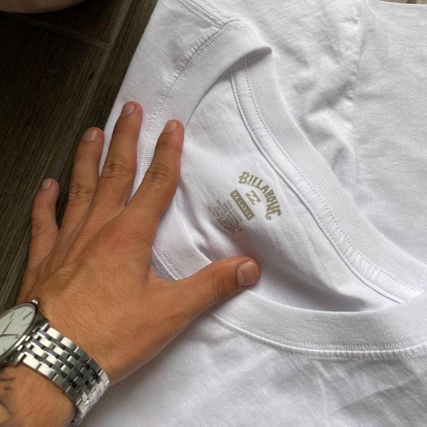 Billabong y2k baggy white vintage t-shirt