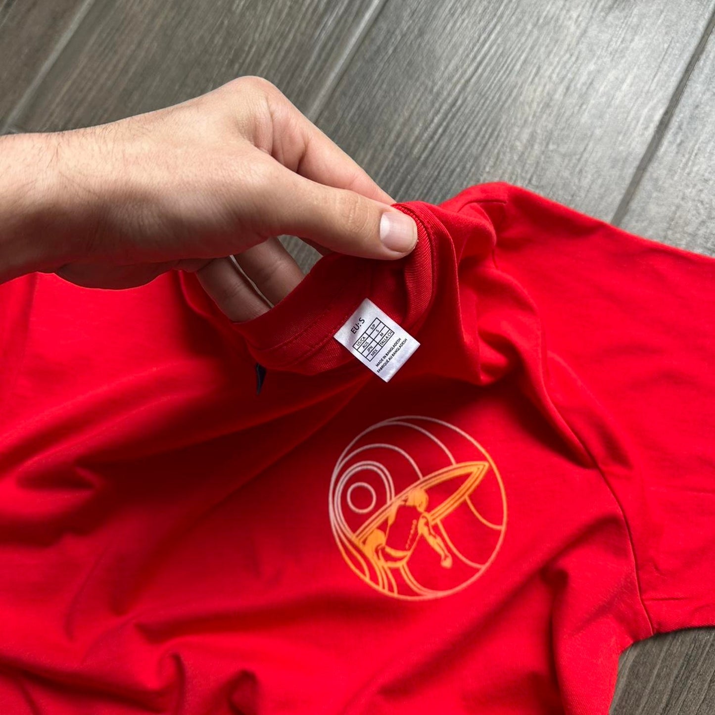 Oneill red surf tee
