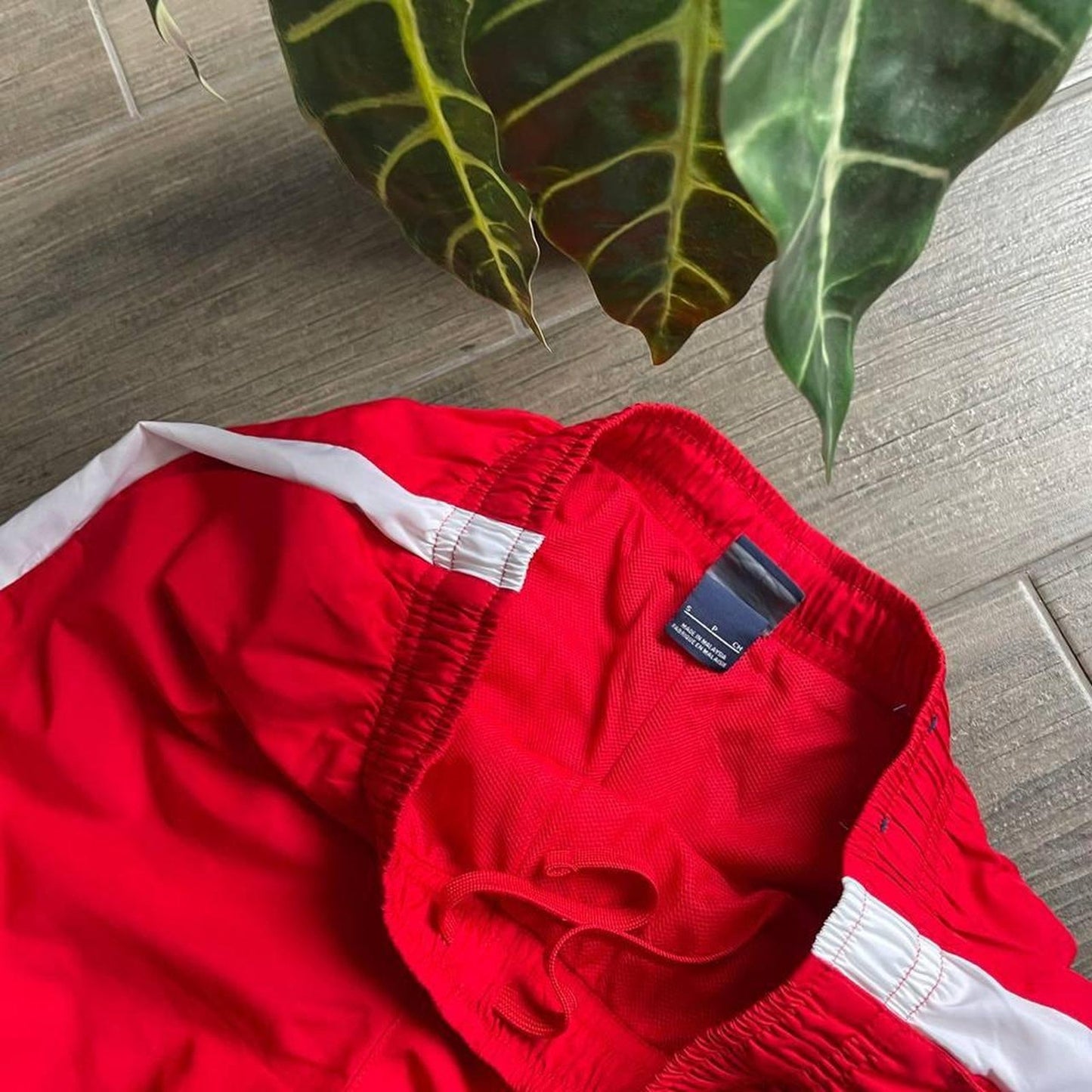 Nike red baggy y2k nylon