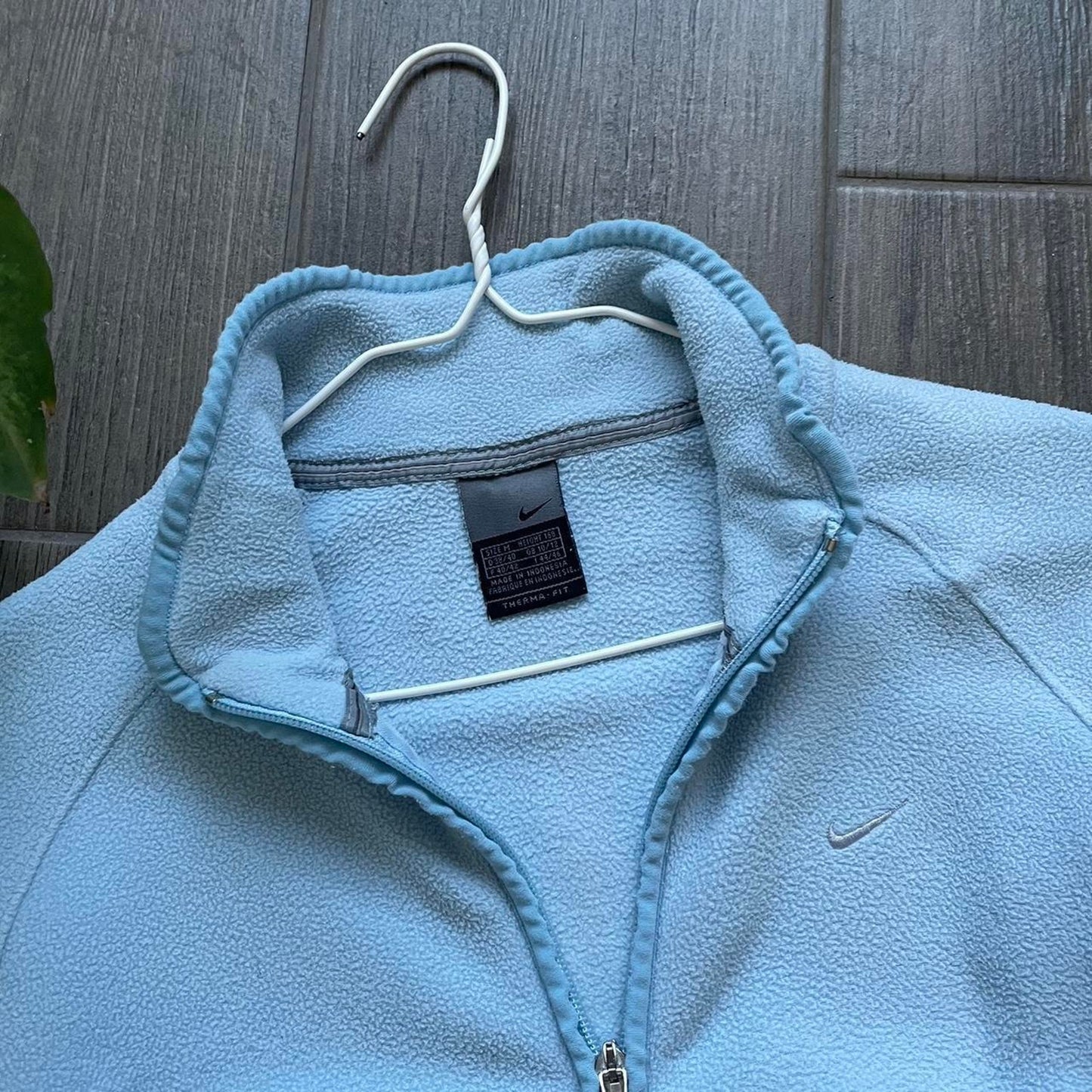 Nike vintage fleece zip hoodie