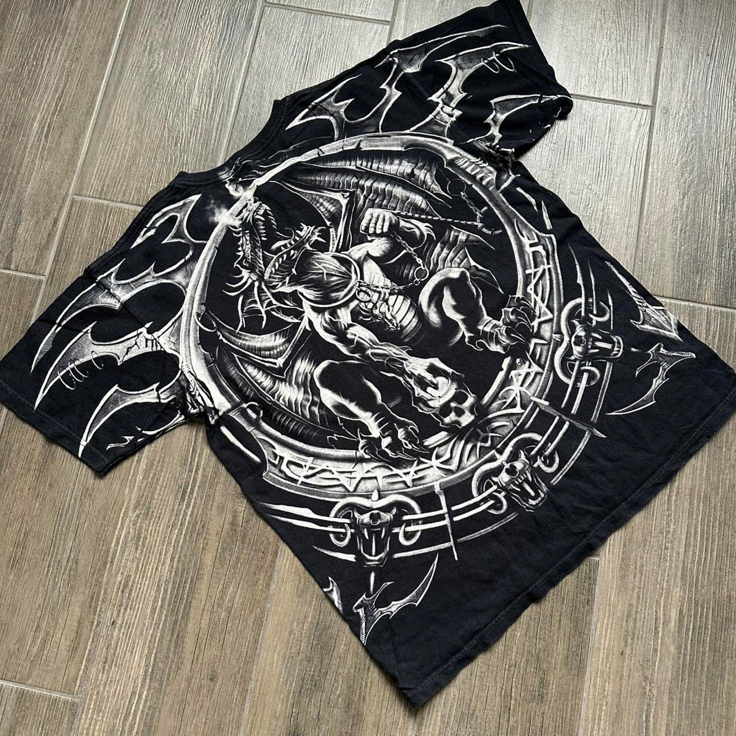 Black white skull and