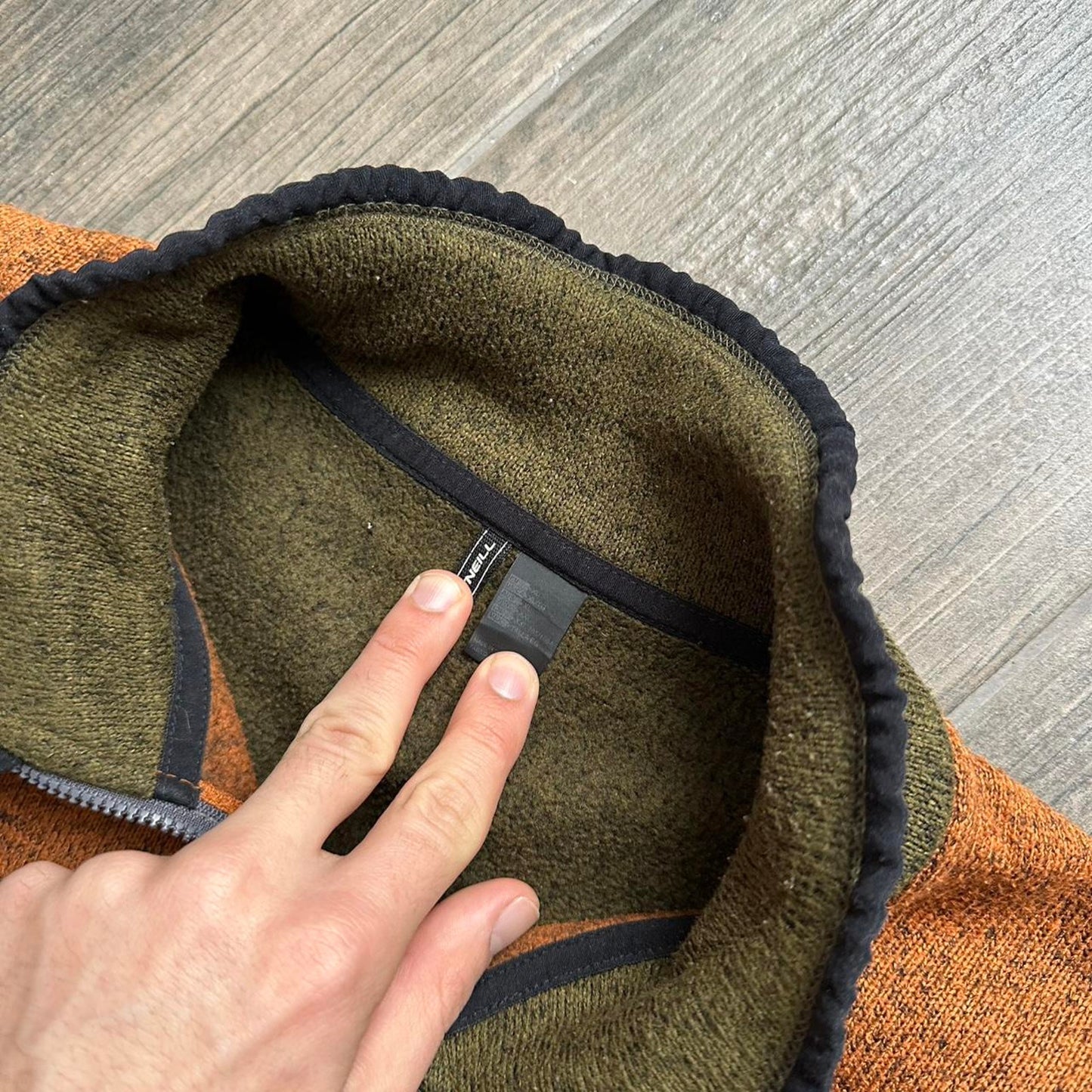 Oneill fleece outdoor zip jumper