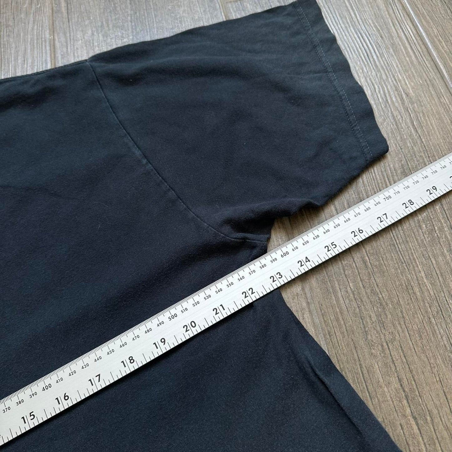 Nike black cotton t-shirt with red logo