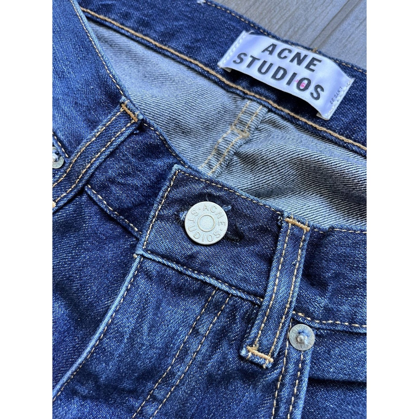 Acne Studios Rok Verakai Blue Jeans Denim