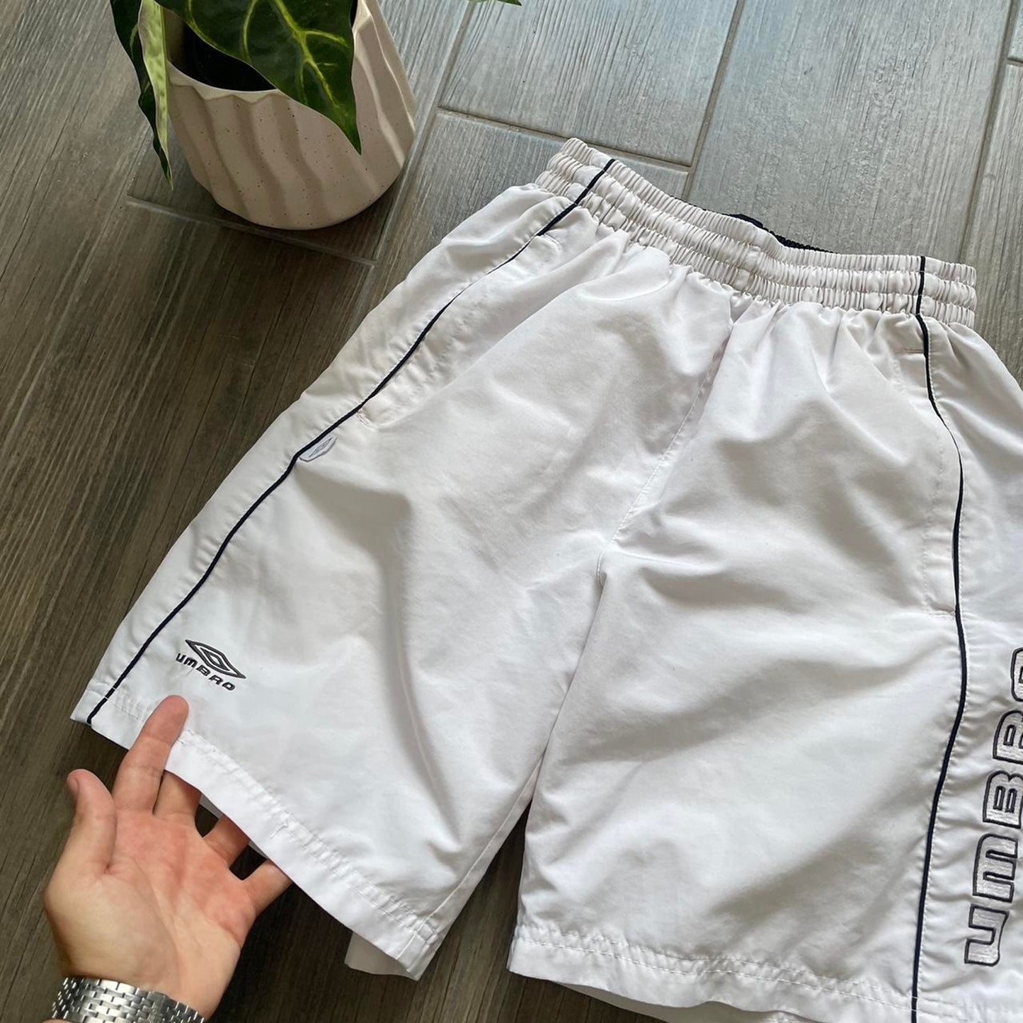 Umbro big logo nylon summer shorts