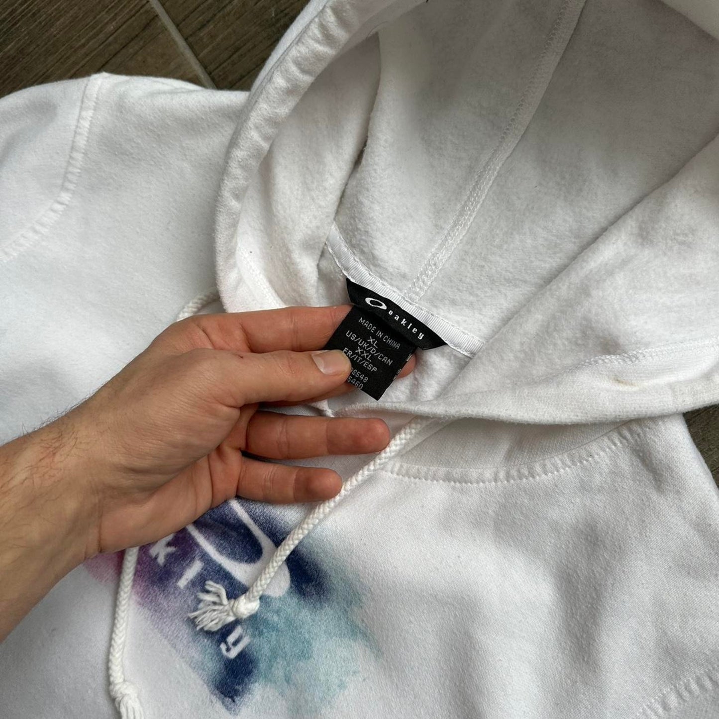 Oakley unisex watercolour hoodie