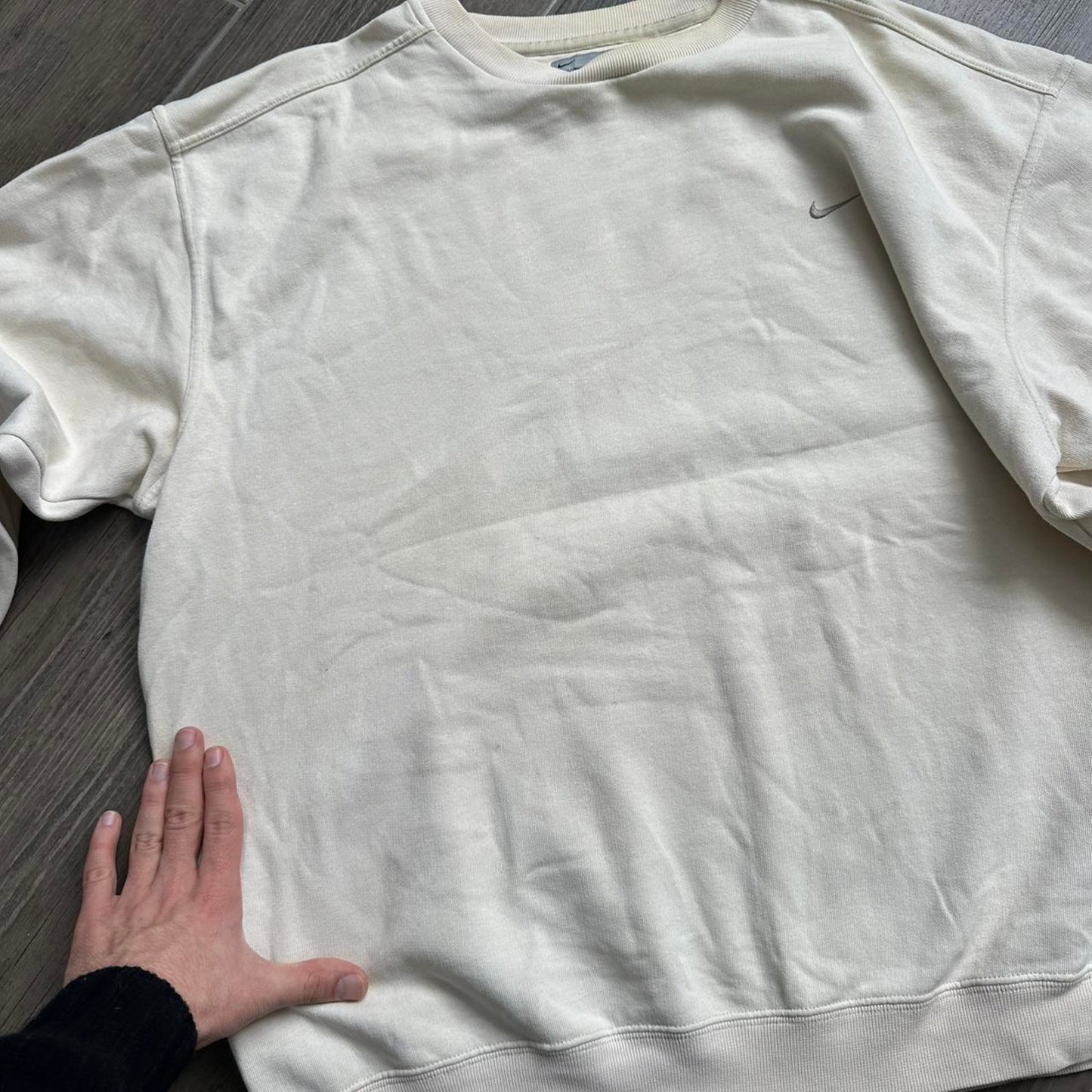 Nike cream y2k baggy vintage