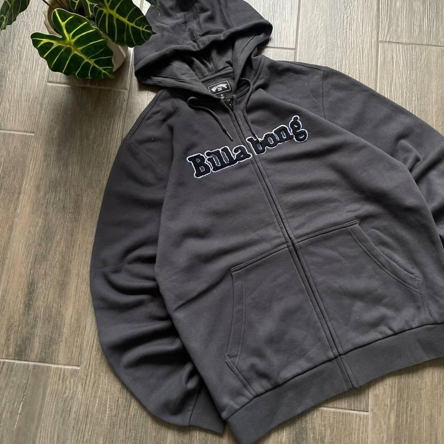 Billabong y2k zip surf hoodie