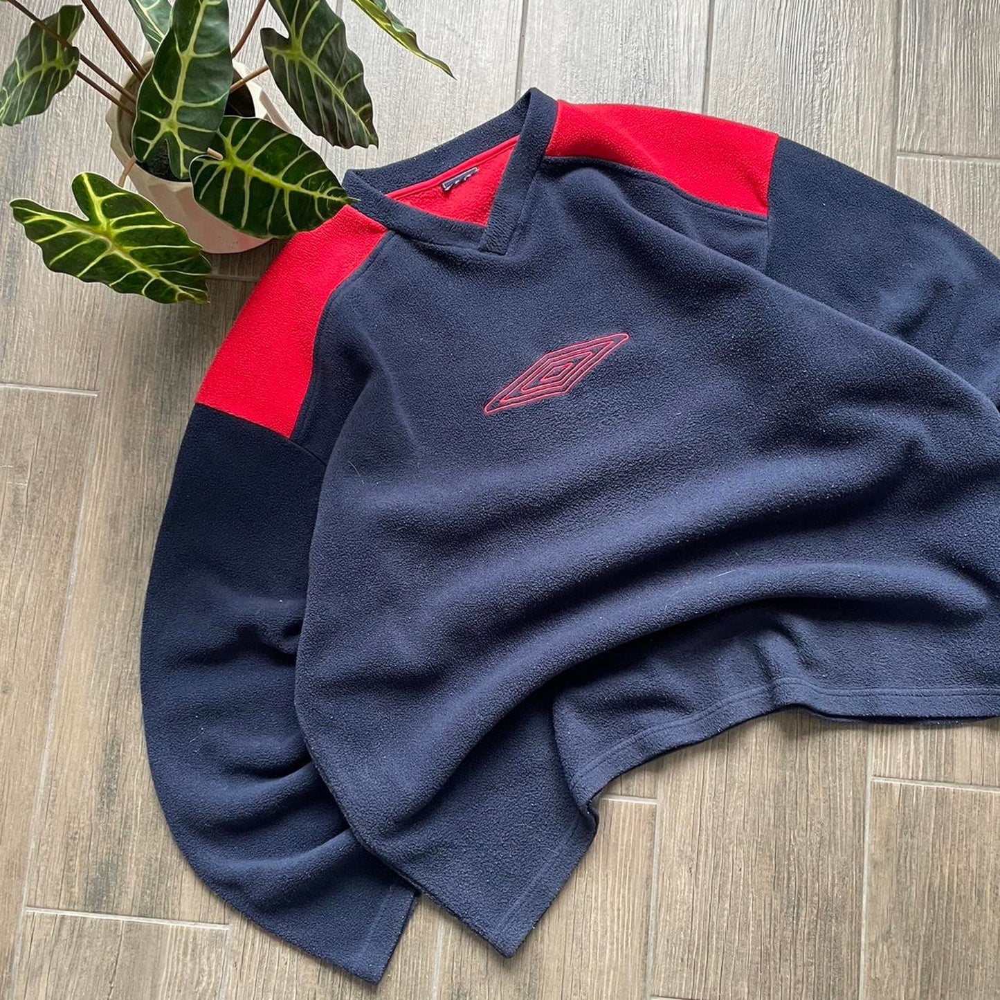 Umbro fleece boxy fit y2k sweatshirt