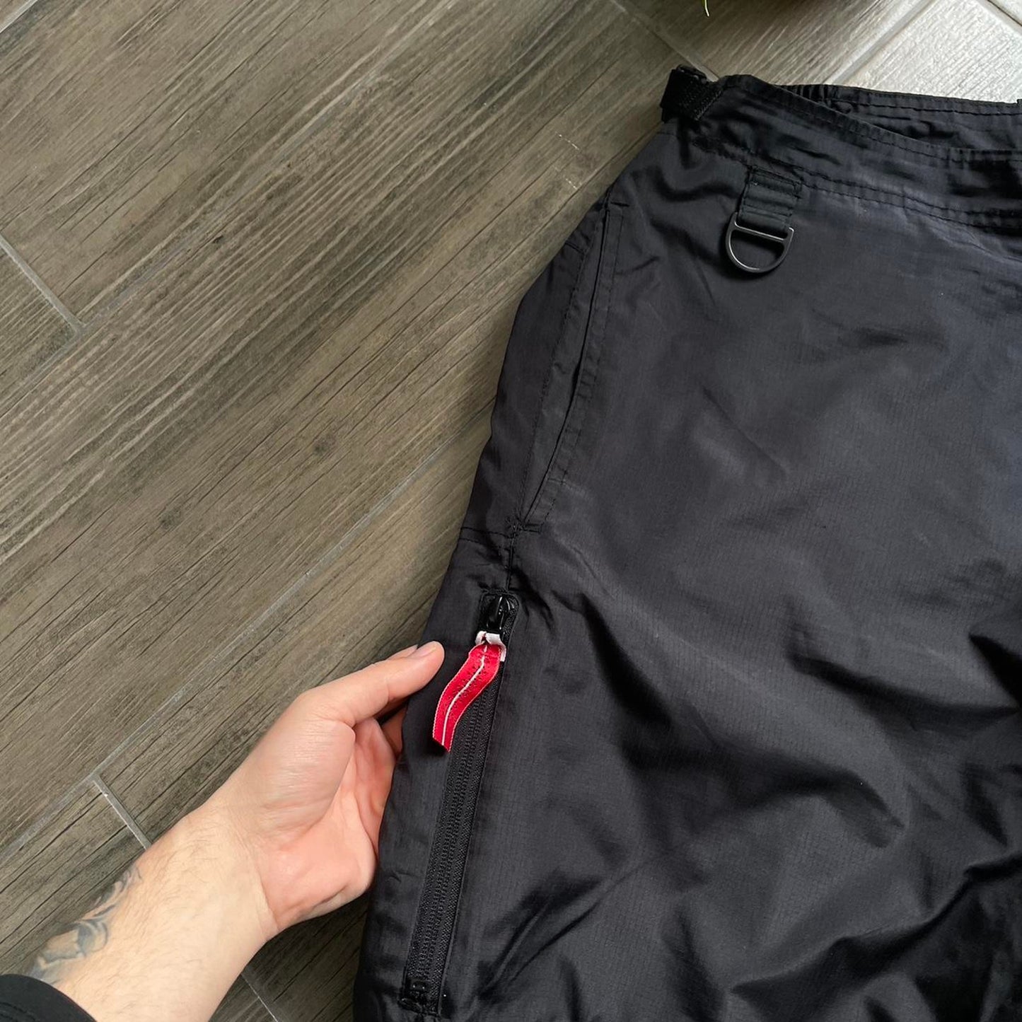 Nike y2k 13 baggy vintage black shorts