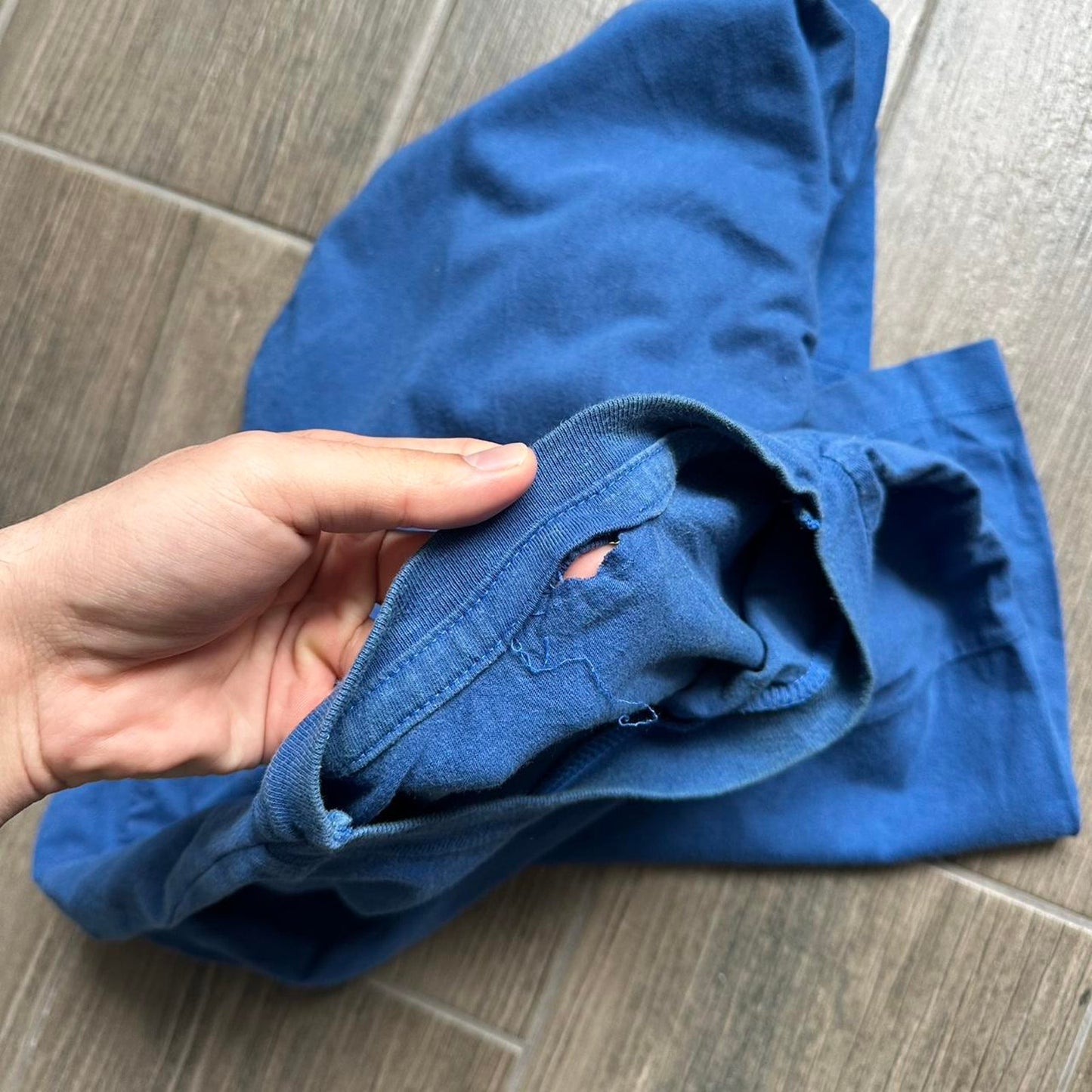 Umbro blue and yellow cotton