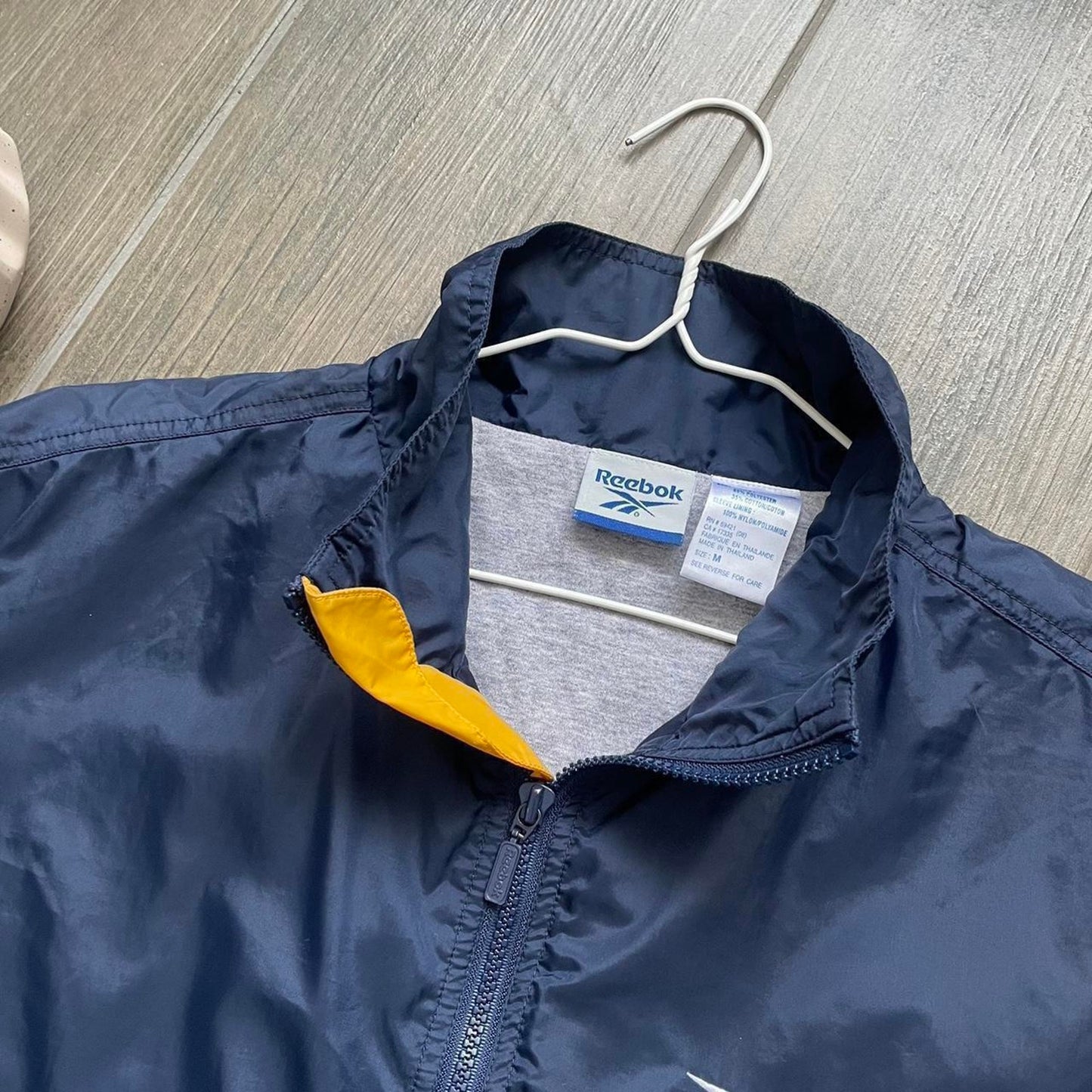 Reebok y2k light nylon baggy drill jacket
