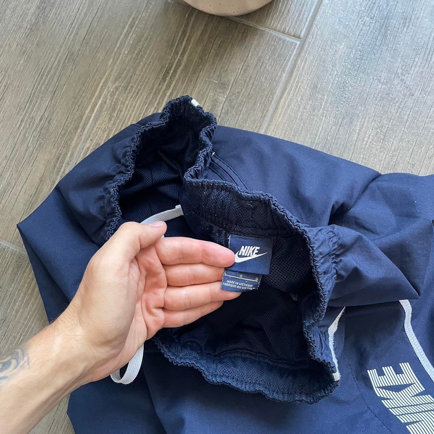 Nike drill nylon baggy y2k