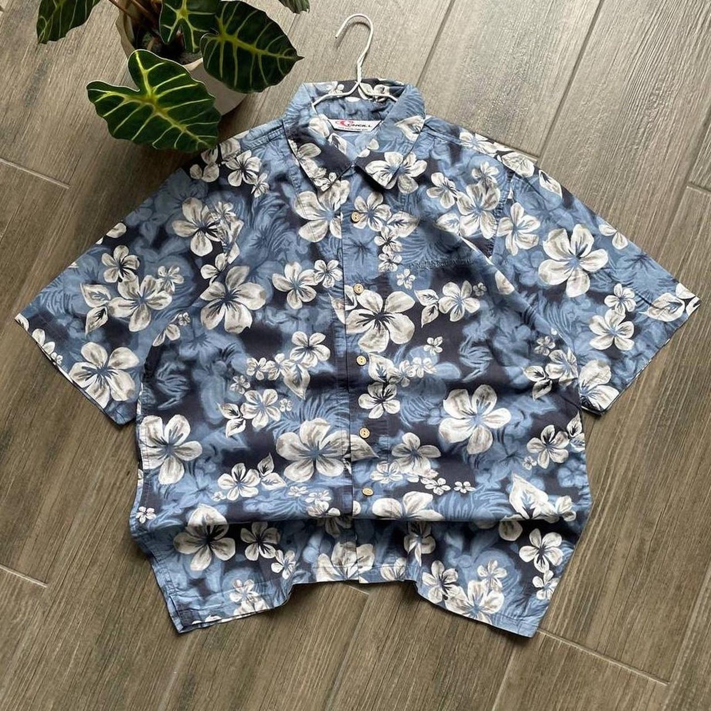 Oneill hawaii style y2k baggy shirt