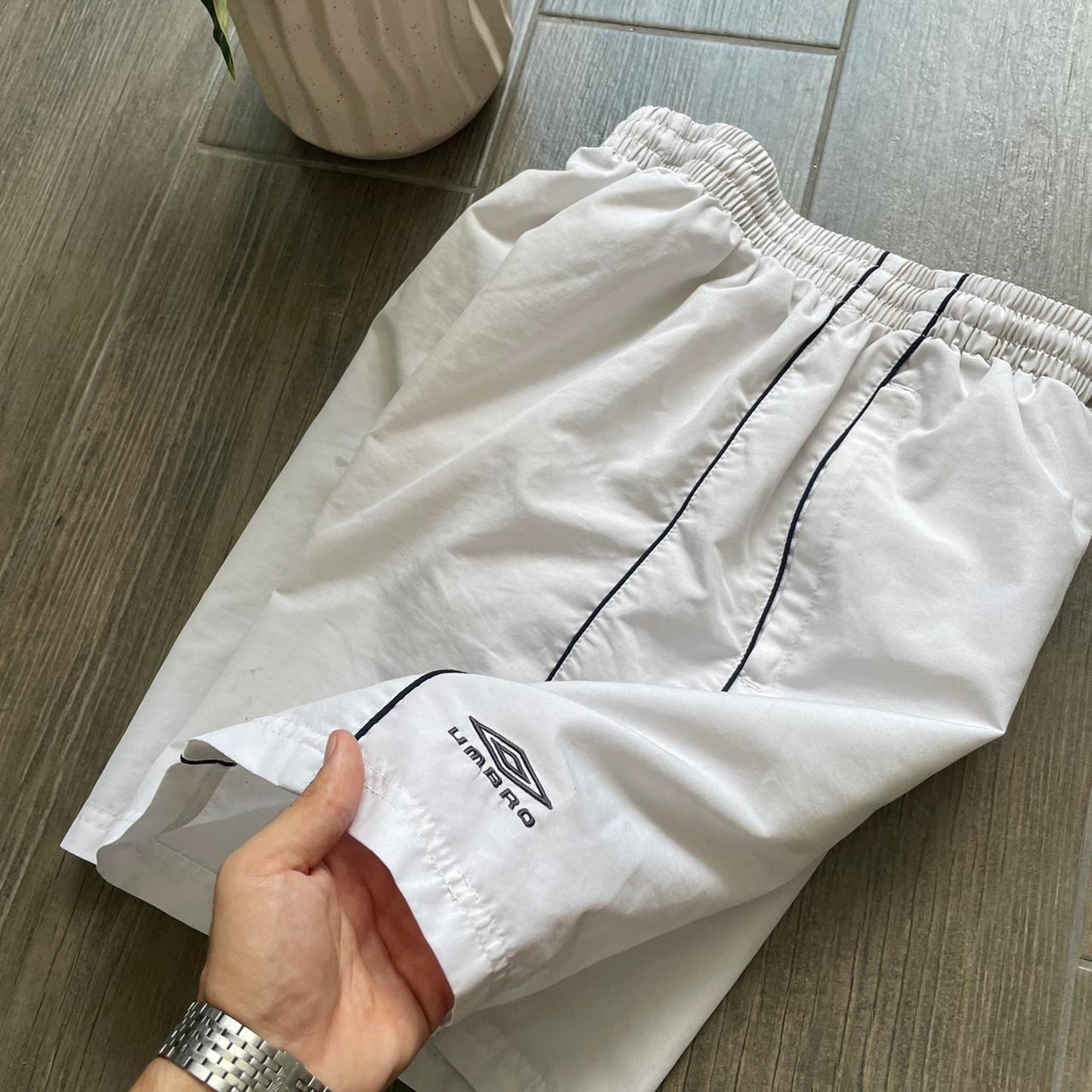 Umbro big logo nylon summer shorts