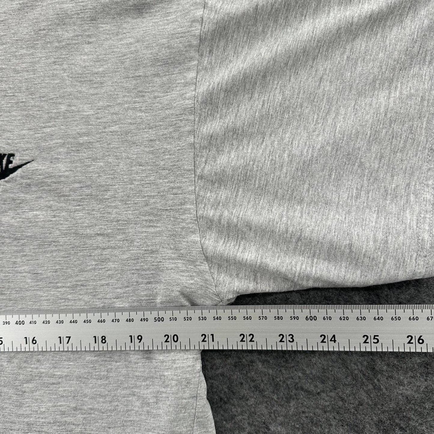 Nike grey tee with embroidered