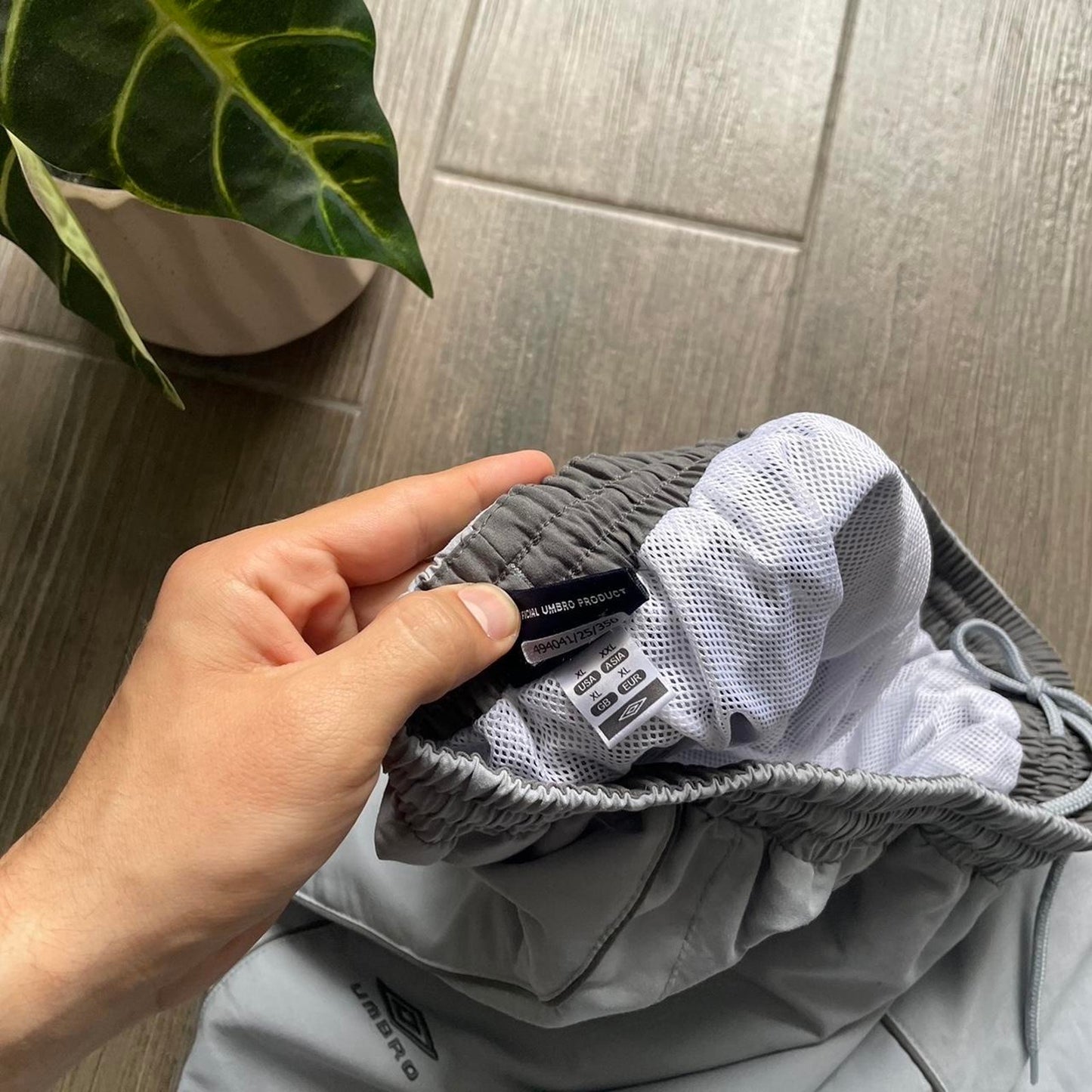 Umbro y2k grey track pants