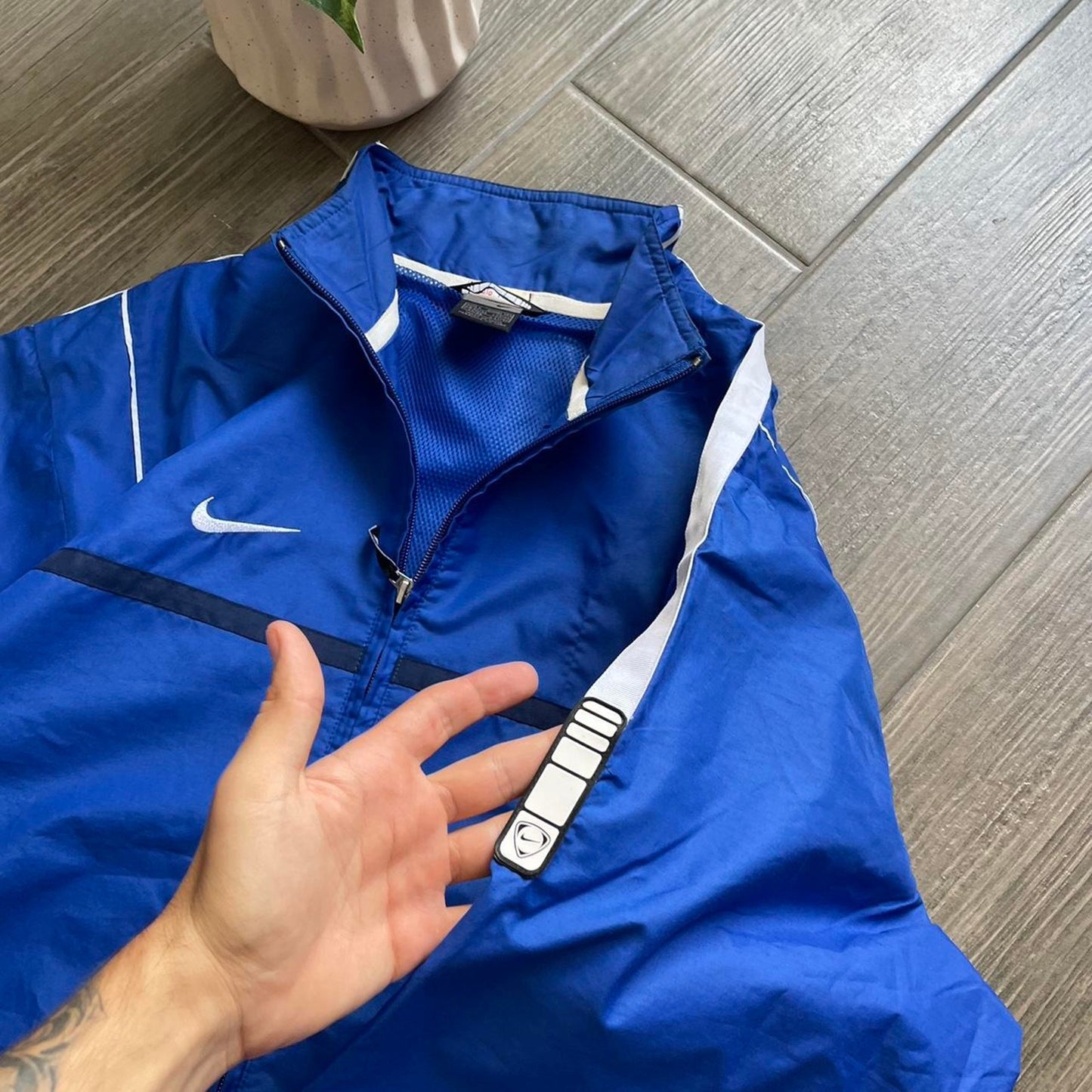 Nike y2k baggy nylon jacket