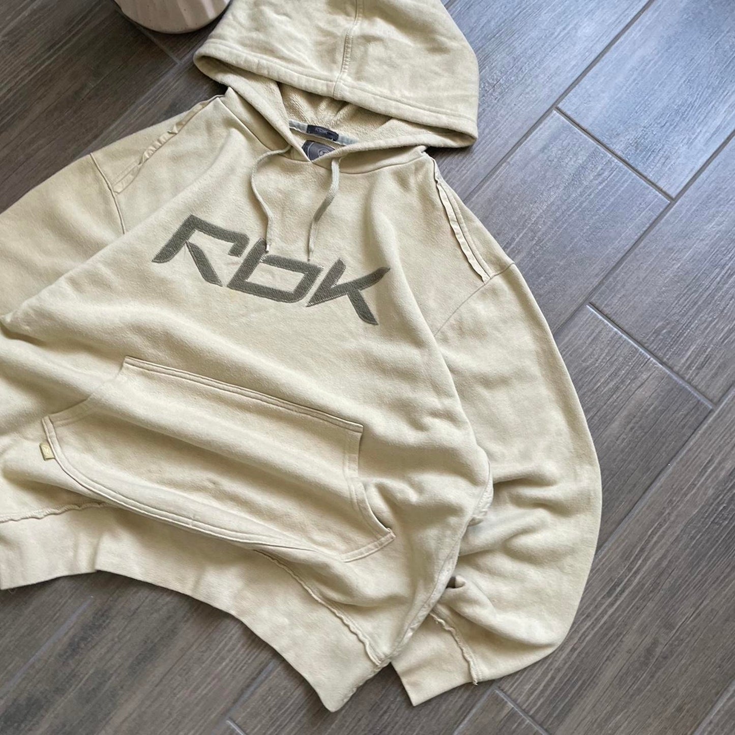 Reebok boxy y2k baggy hoodie