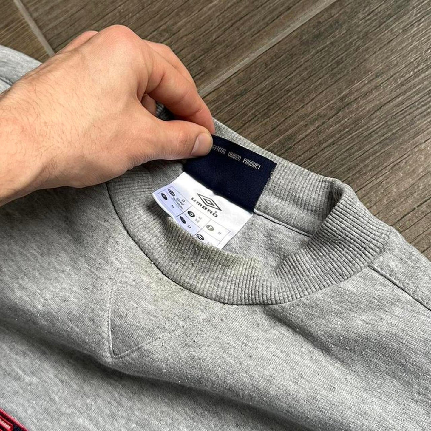 Umbro grey big logo M sweatshirt