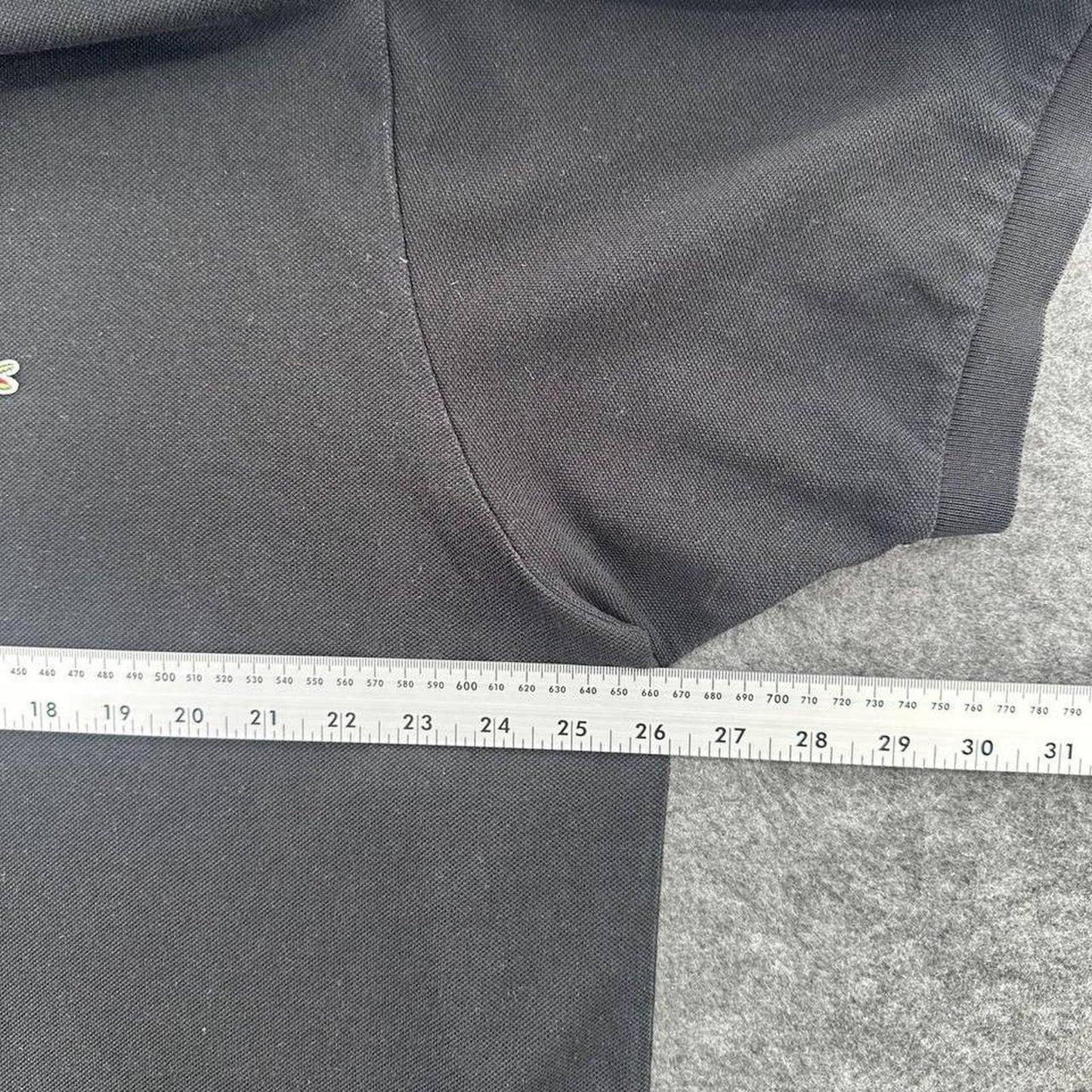 Lacoste black polo shirt