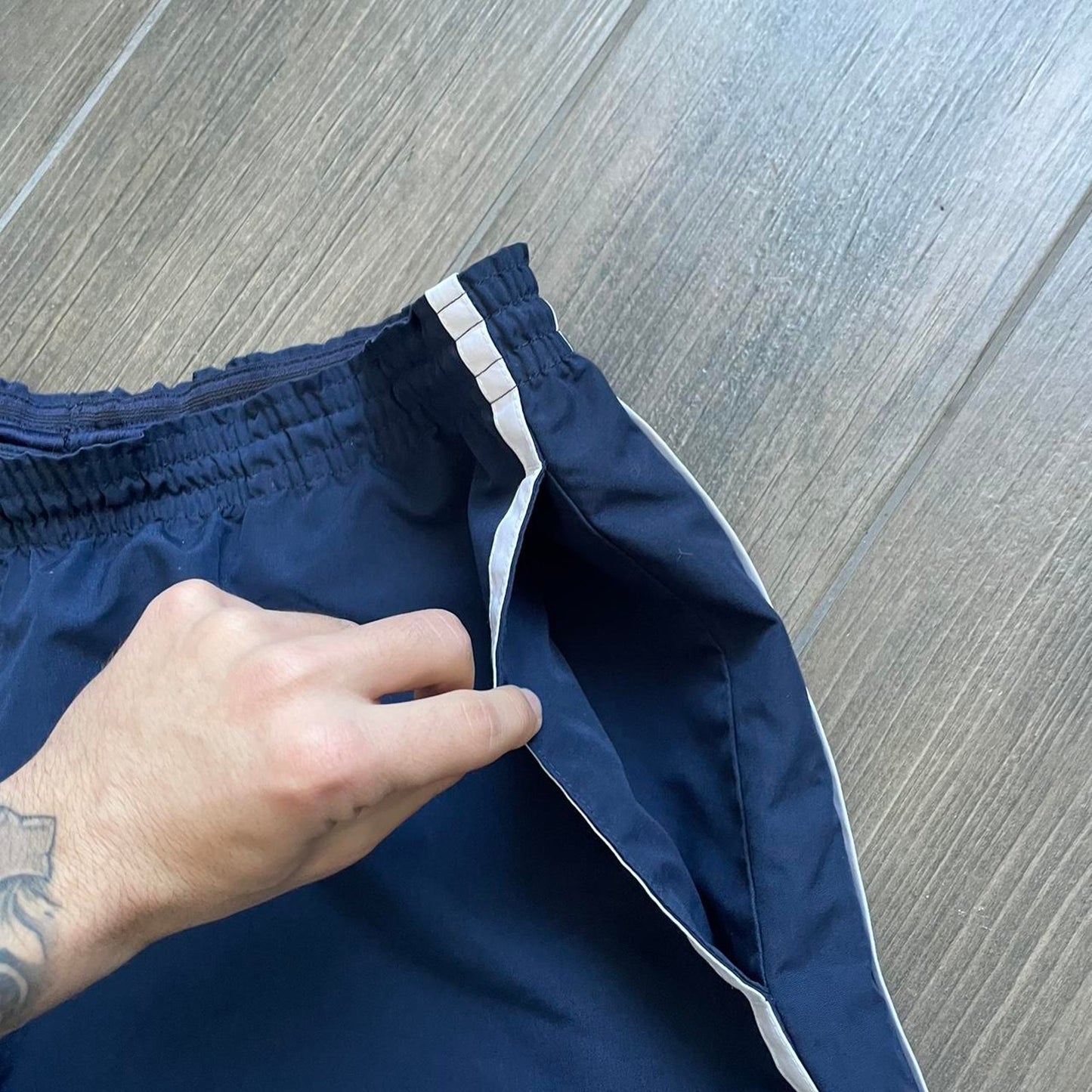 Nike y2k baggy nylon vintage shorts