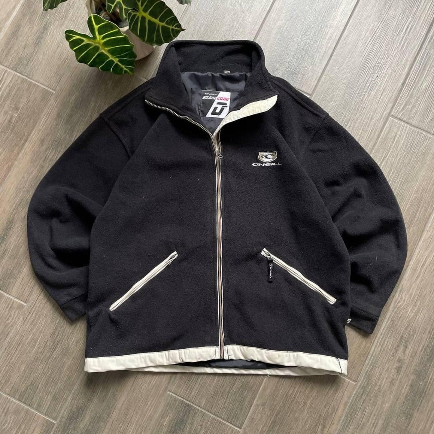 Oneill fleece y2k baggy surf jumper