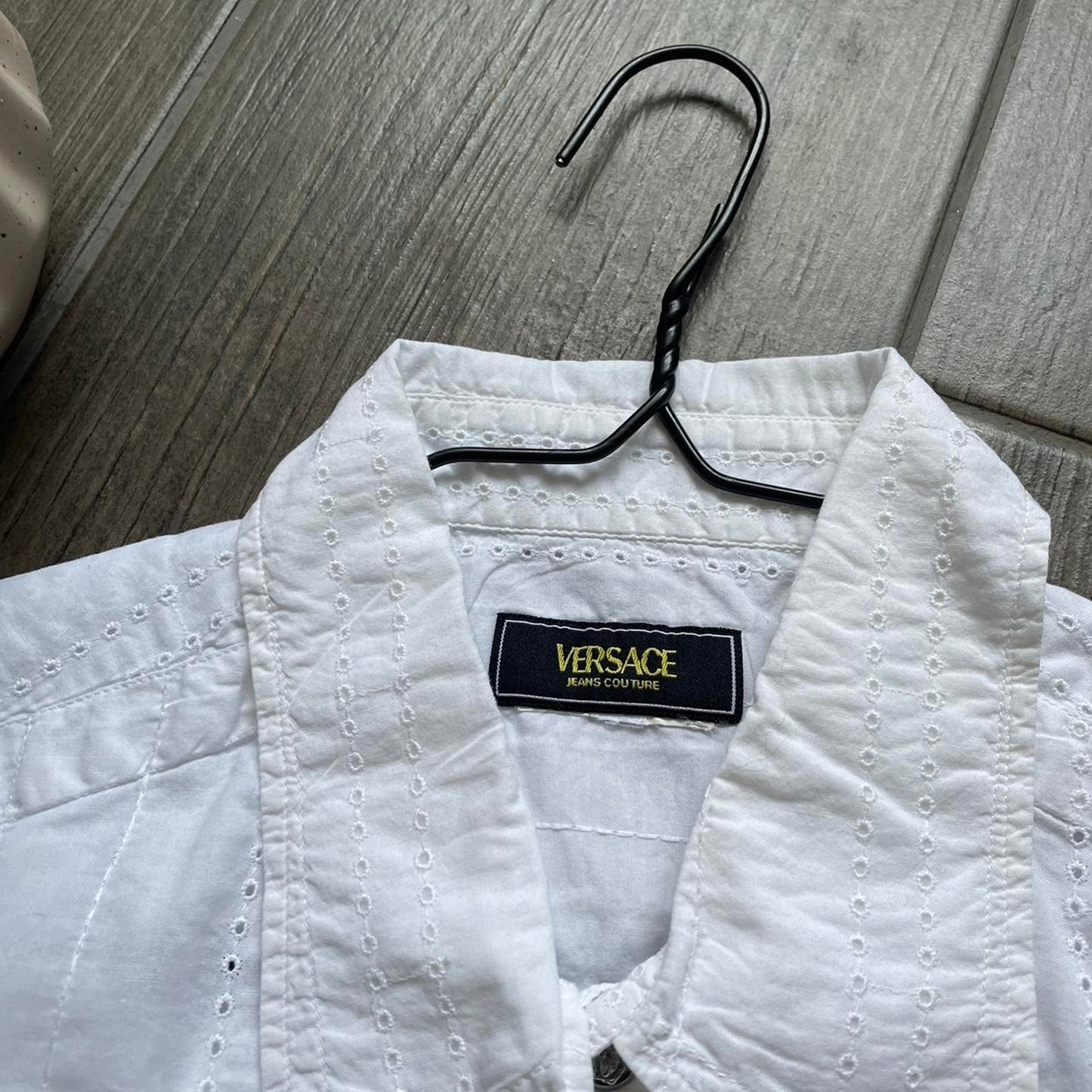 Versace medusa vintage baggy luxury shirt