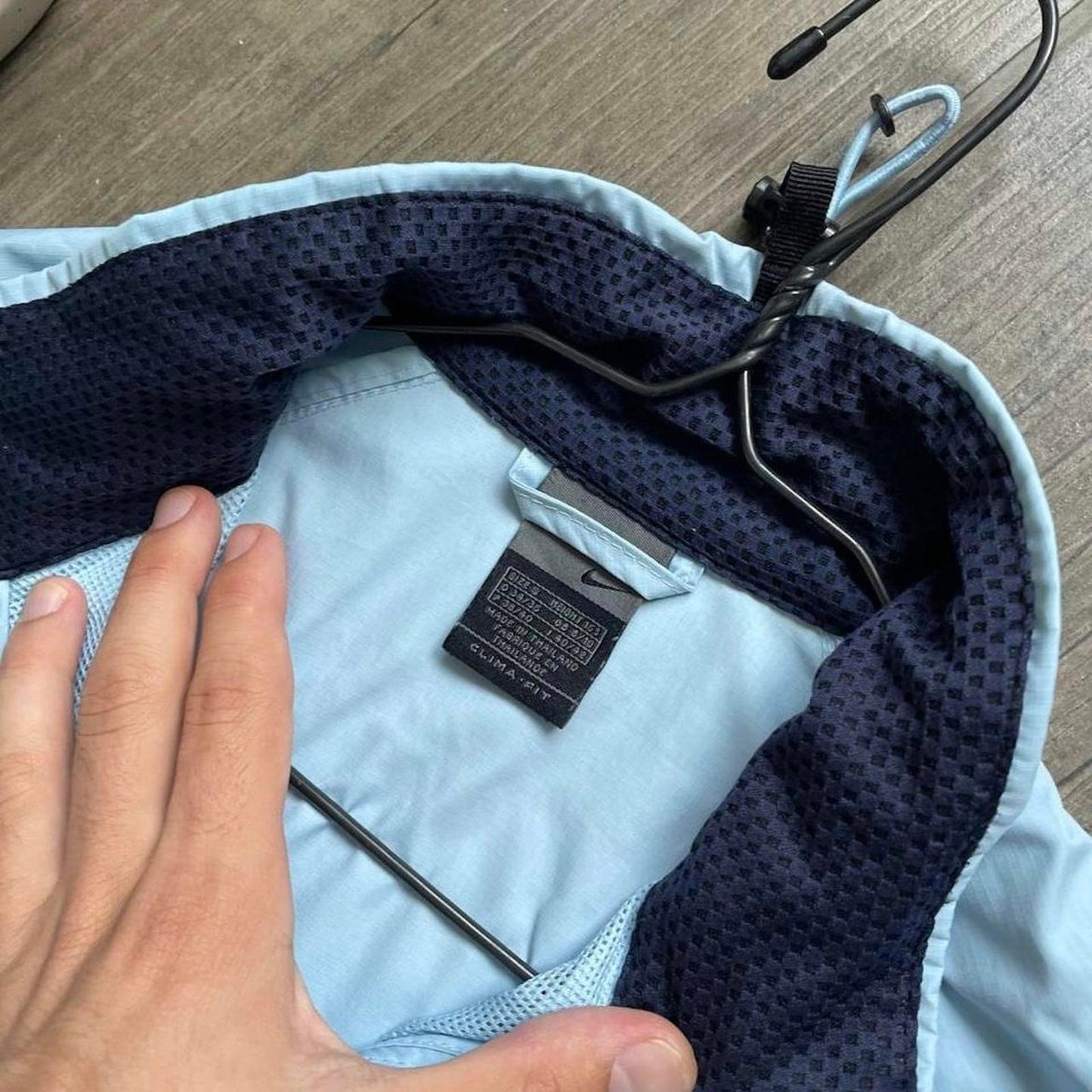 Nike blue wmns vintage jacket