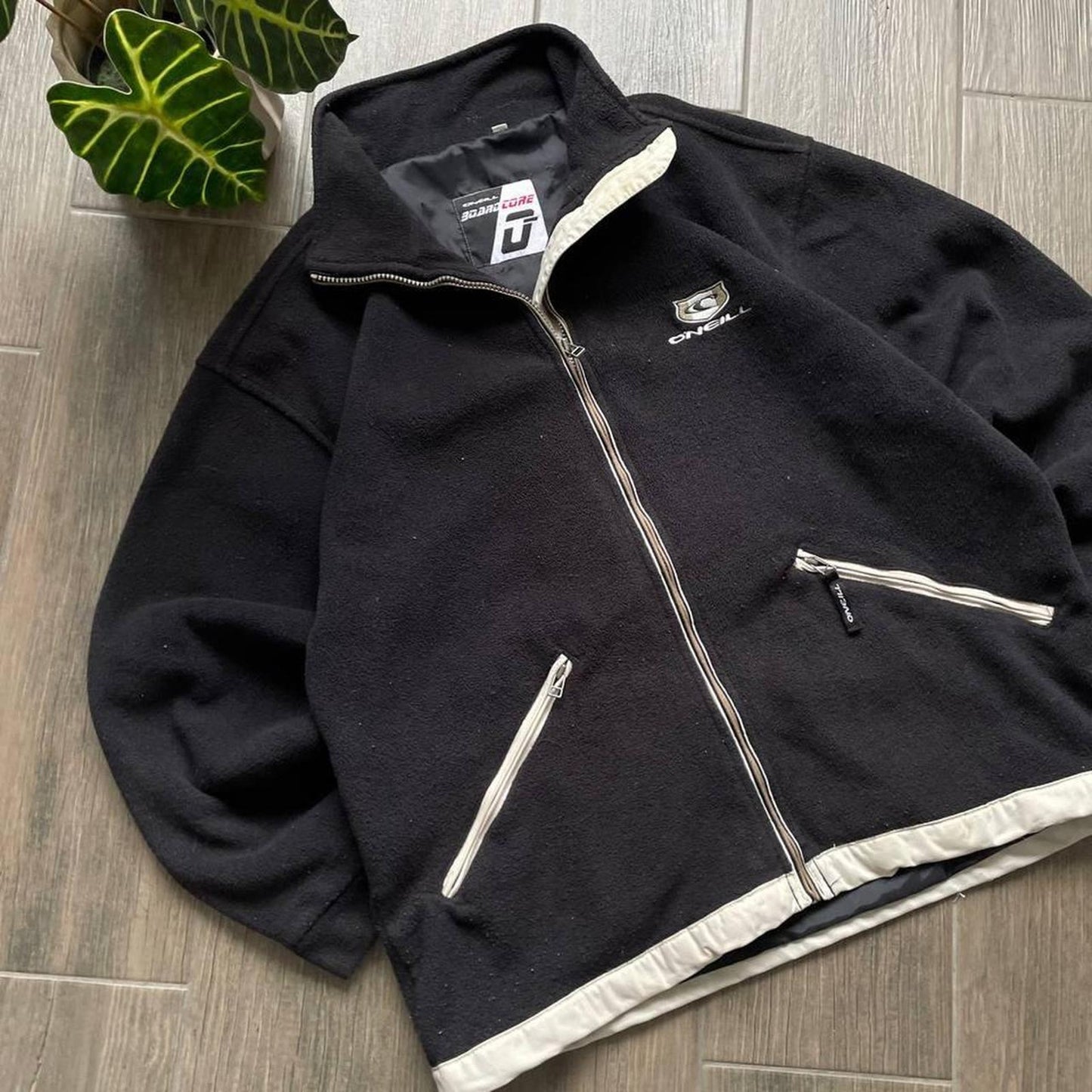Oneill fleece y2k baggy surf jumper