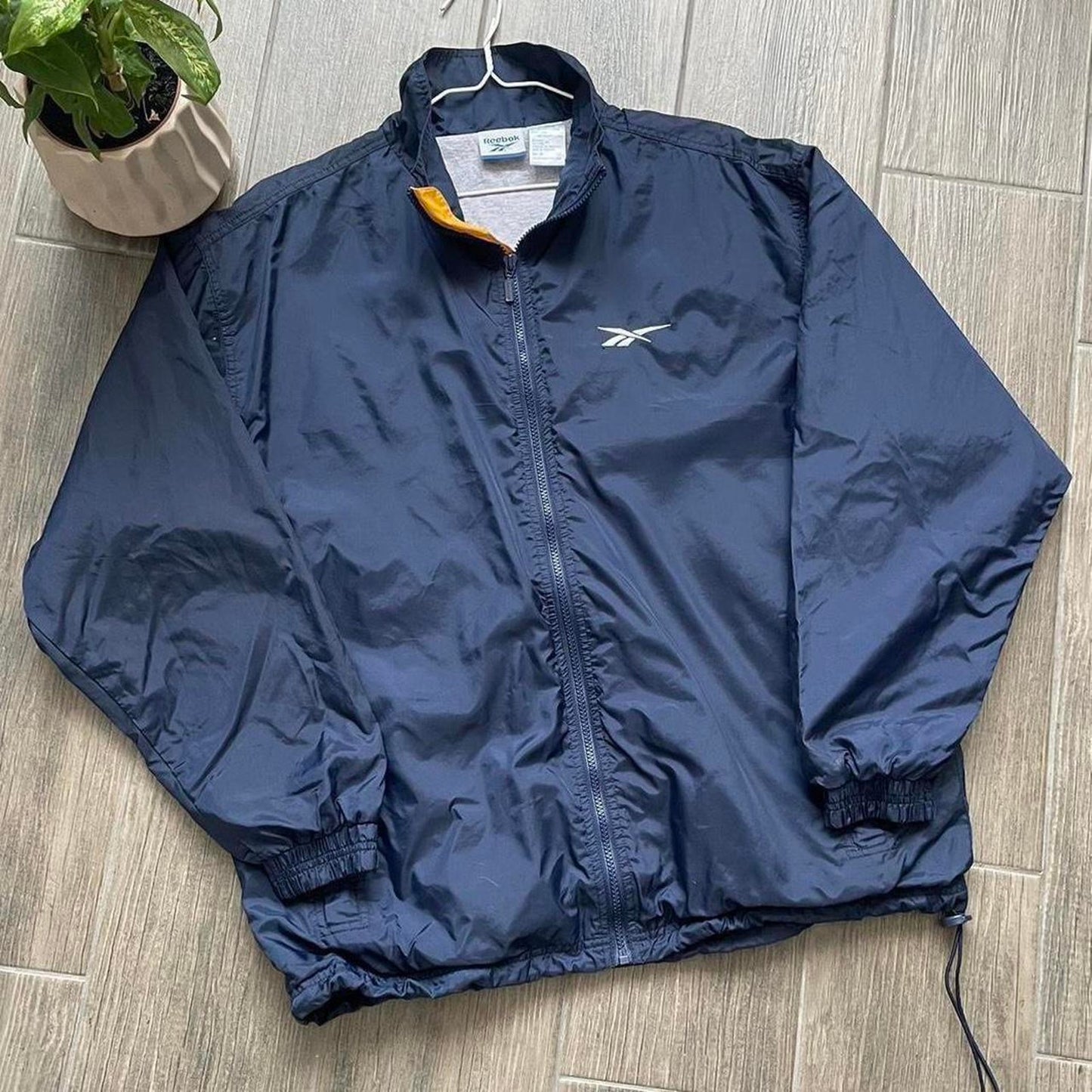 Reebok y2k light nylon baggy drill jacket