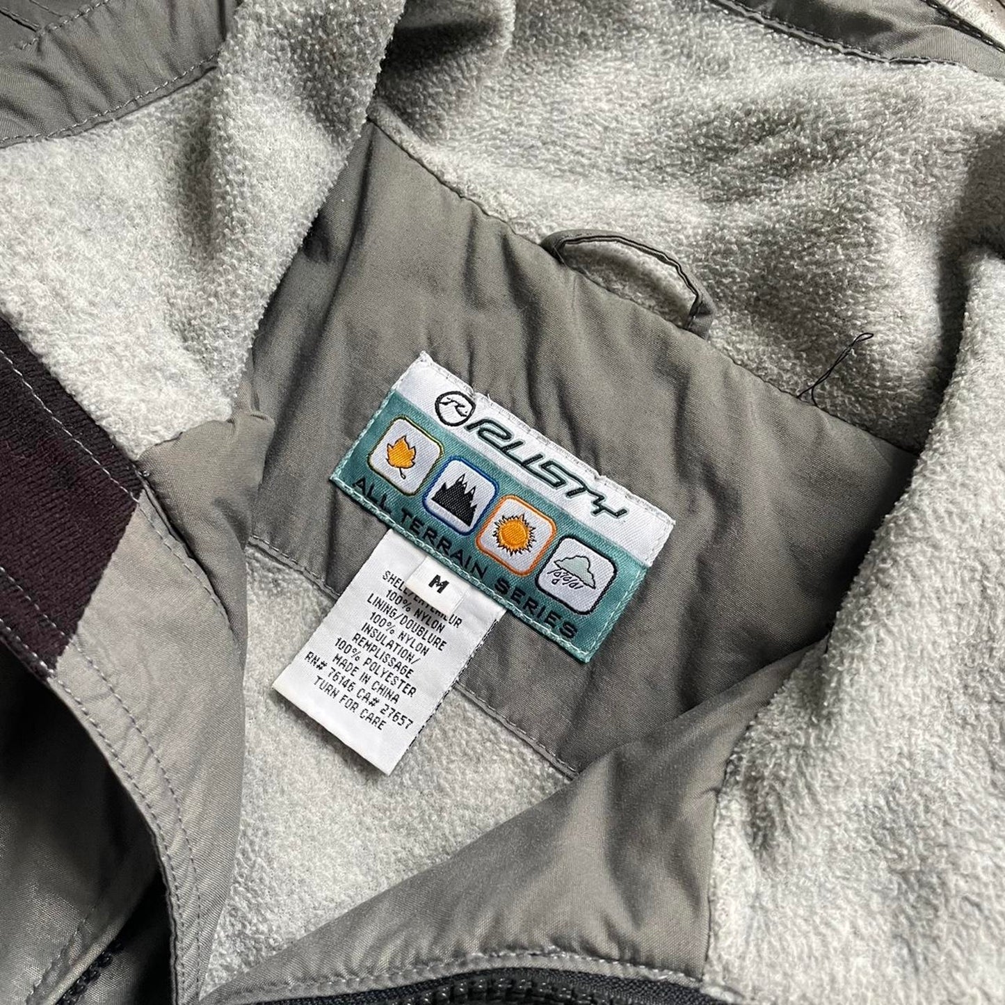 Rusty winter grey surf wear M jacket