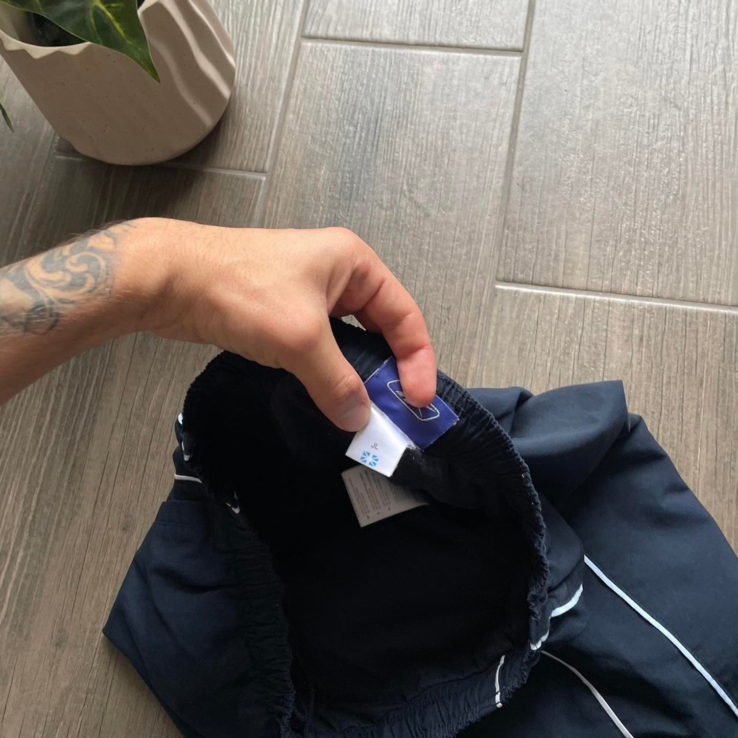 Reebok nylon track gorpcore style S pants