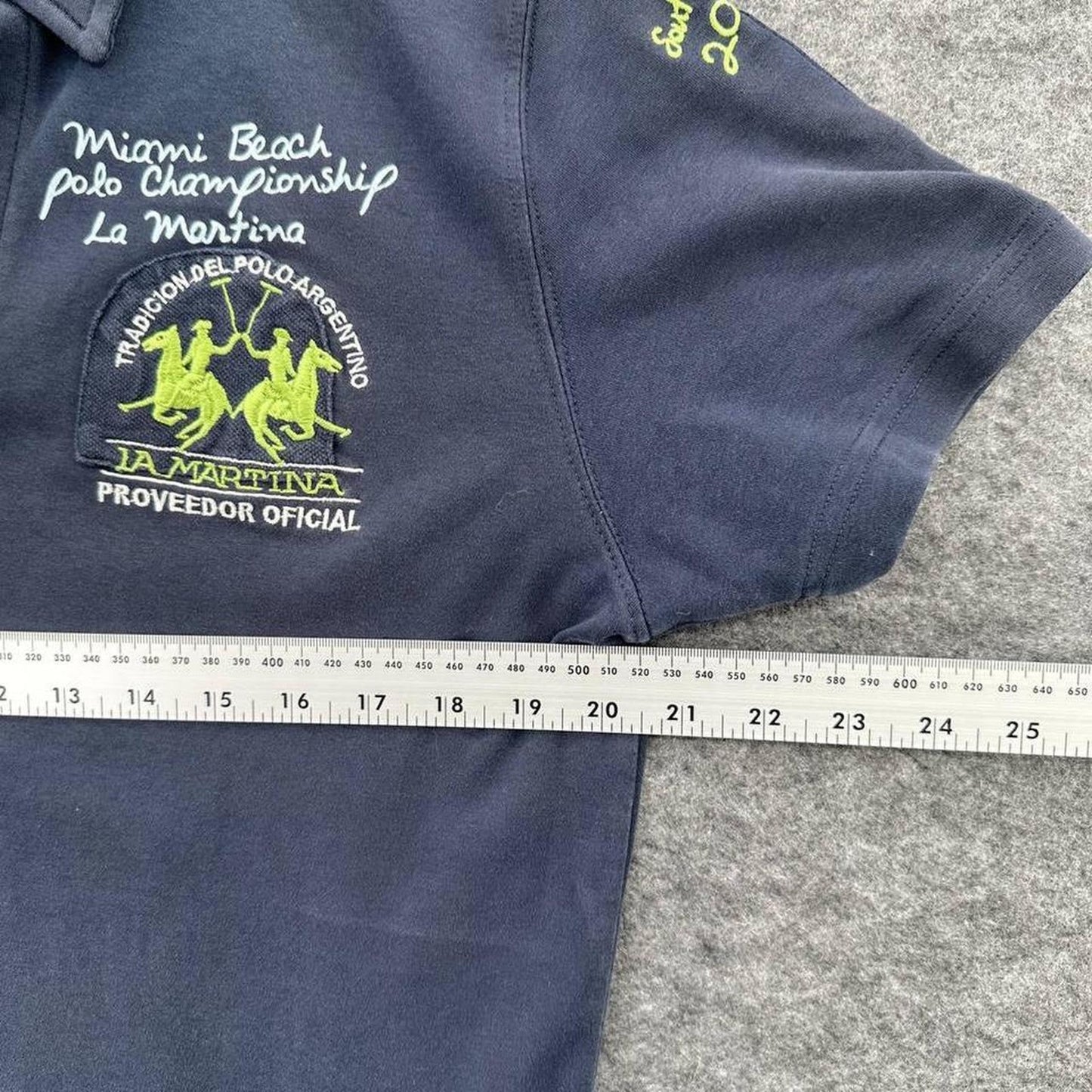 La martina polo shirt navy