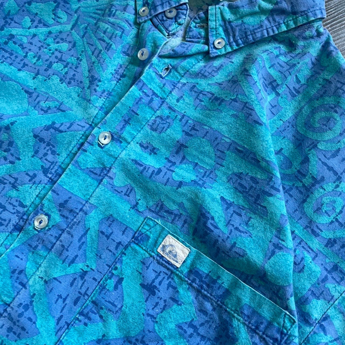 Quiksilver surf hawaii style 90s