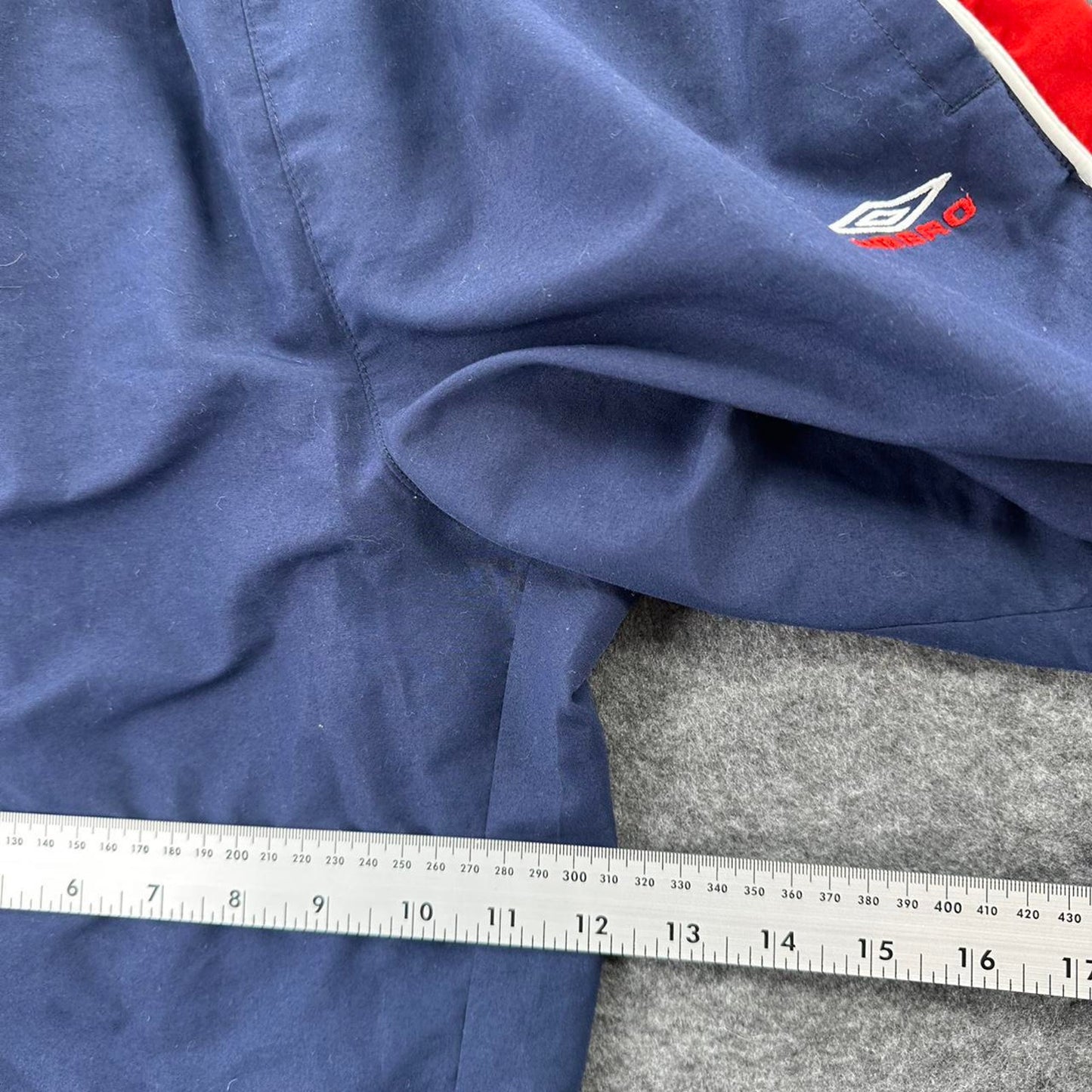 Umbro navy blue shorts with
