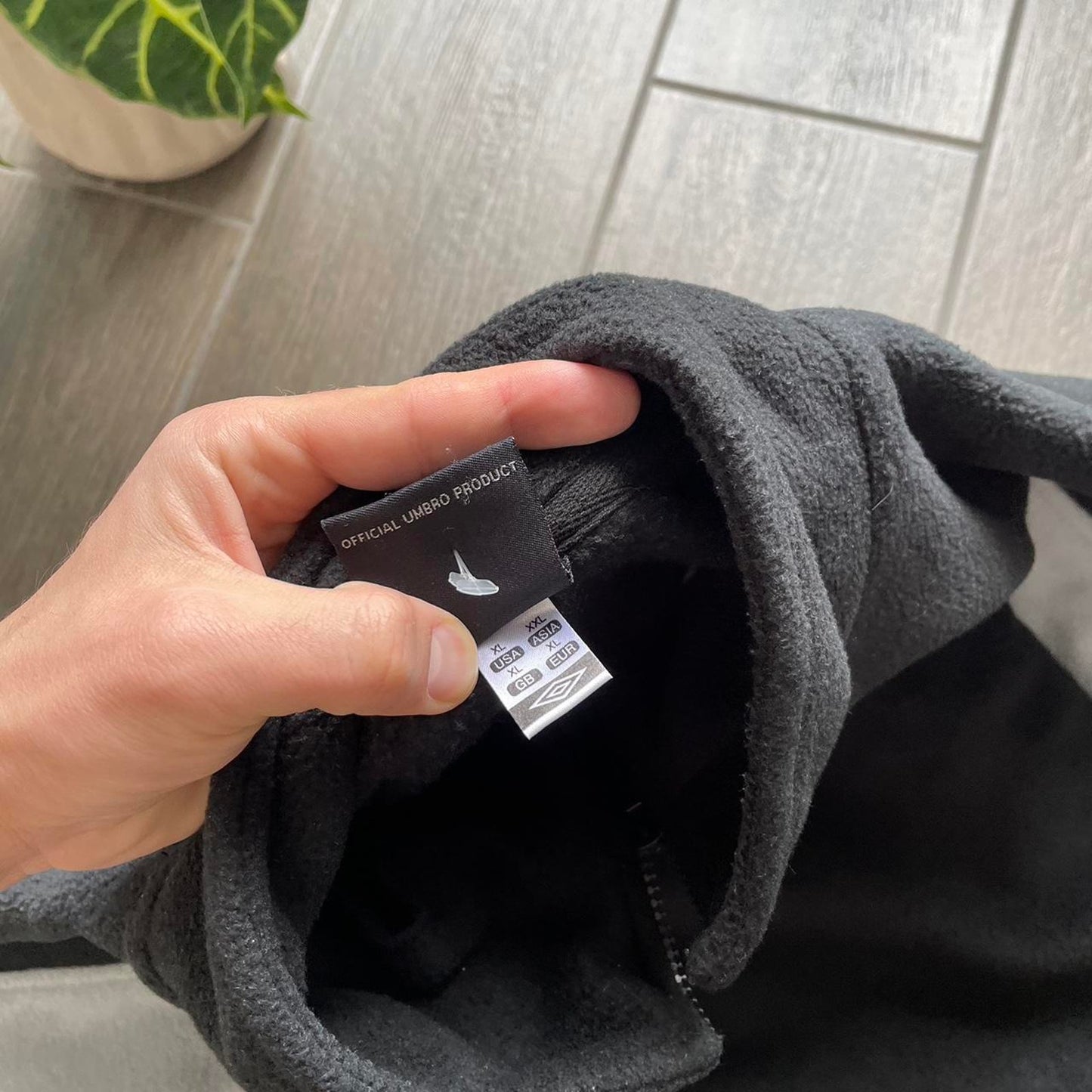 Umbro y2k fleece zip jumper