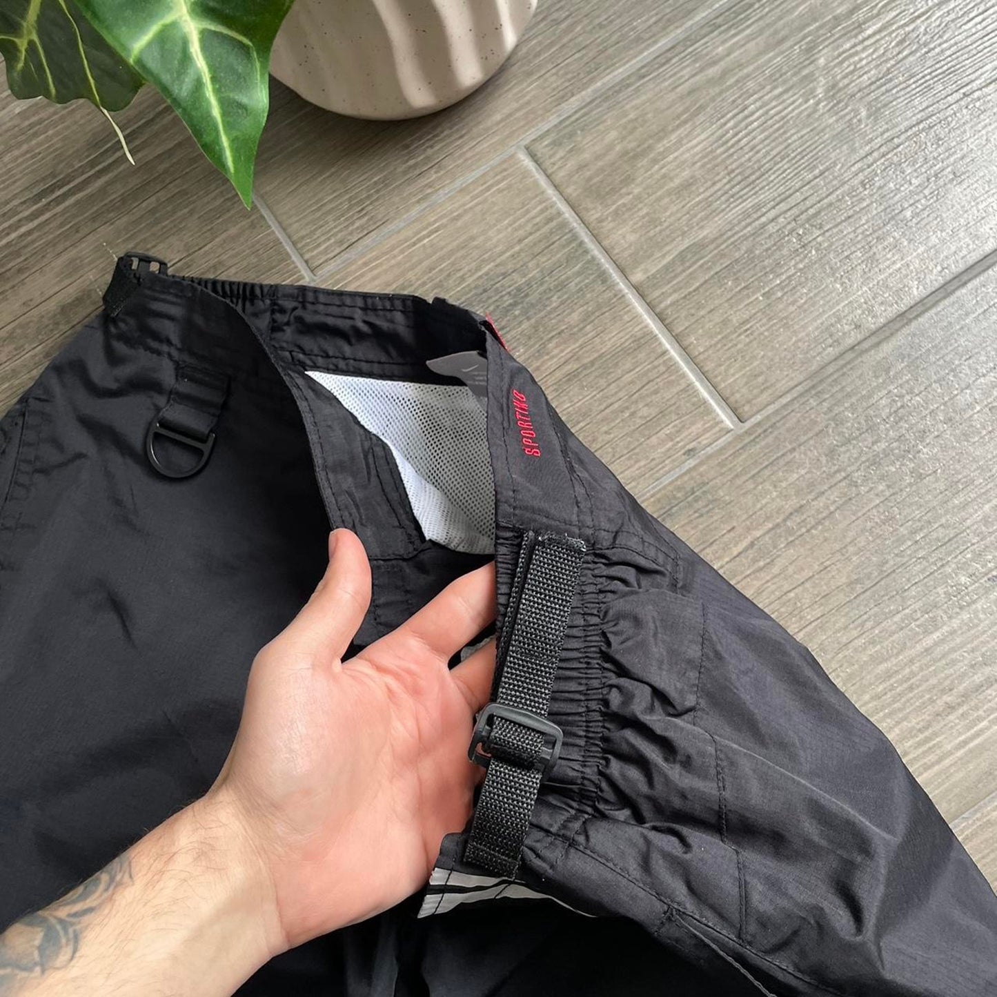 Nike y2k 13 baggy vintage black shorts