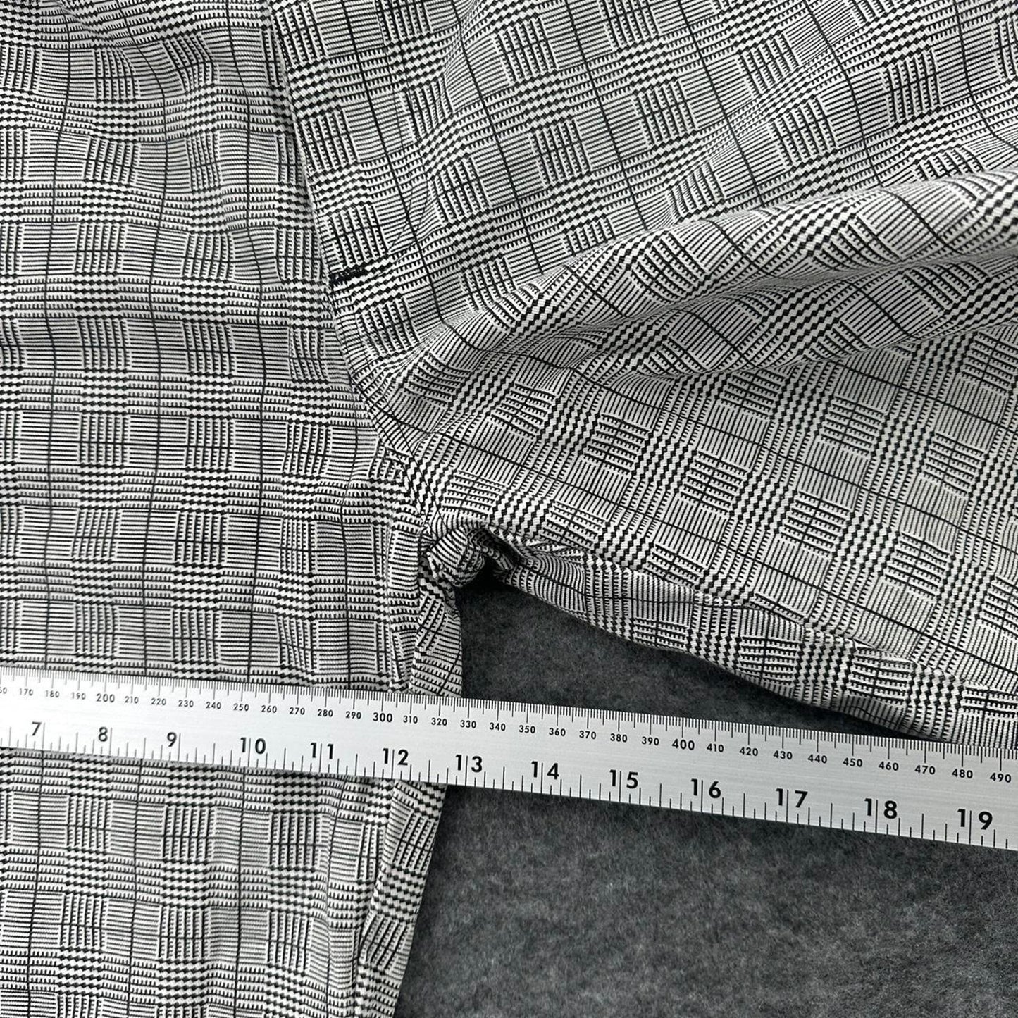 Billabong grey plaid board shorts