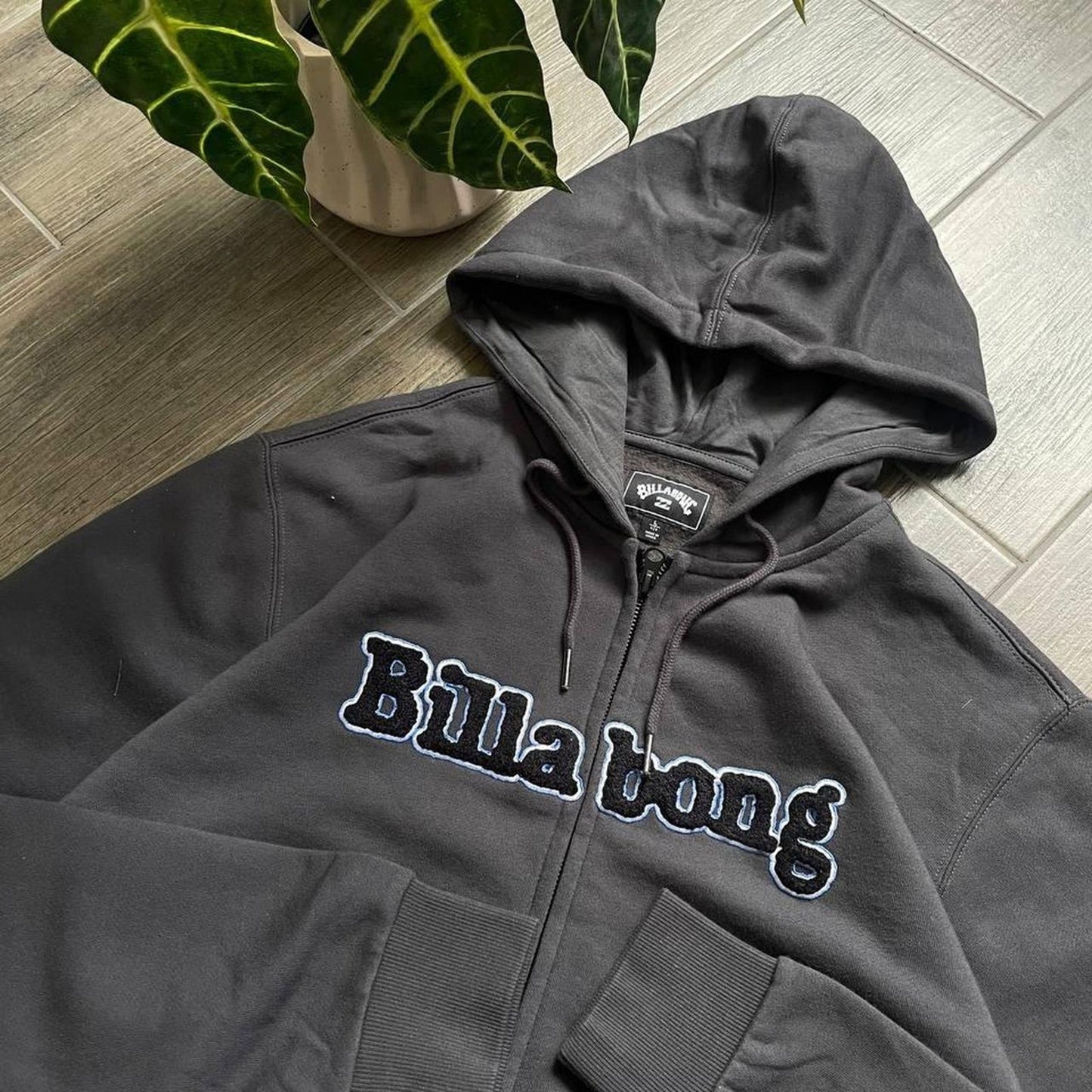 Billabong y2k zip surf hoodie